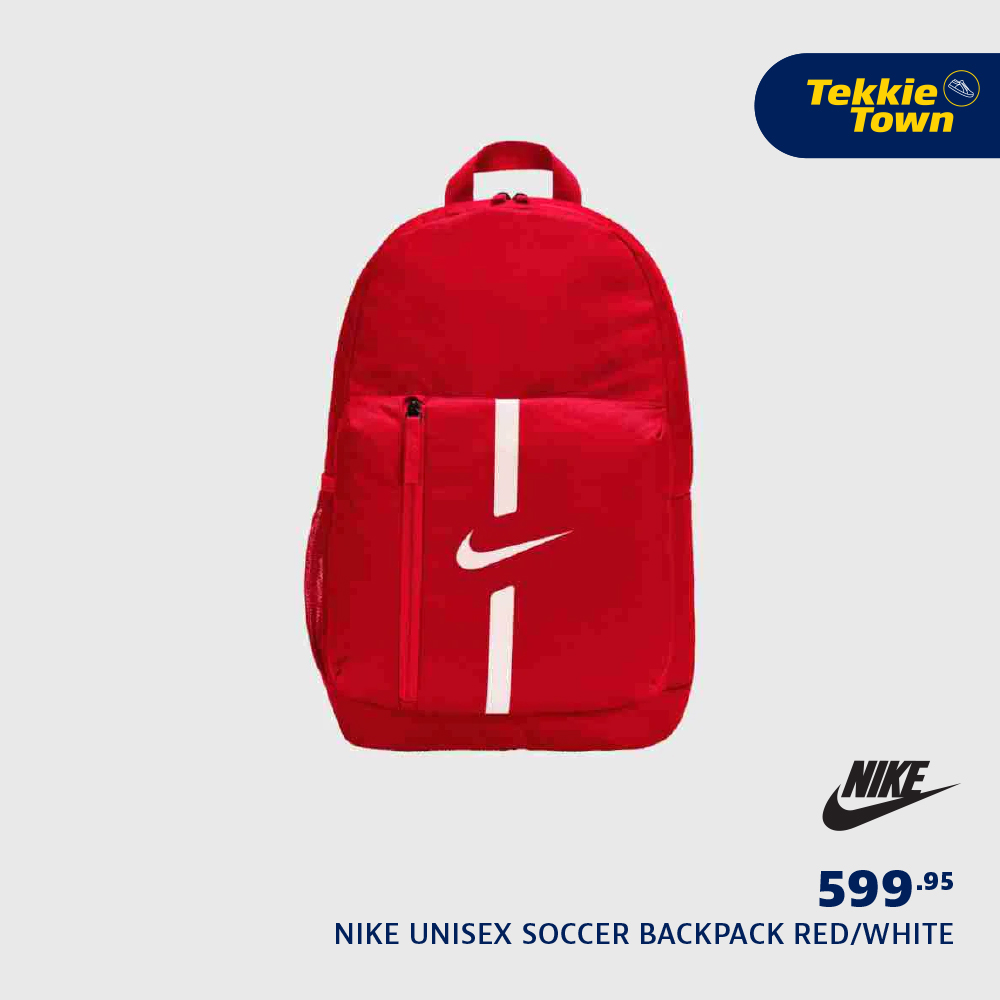 nike backpacks white and red 3Brand Clear Backpack   One size (23L) | See through school bookbag for boys, girls, men, women. Zip main compartment, side mesh bottle pocket, padded shoulder straps Available in red Nike Hoops Elite Pro Basketball