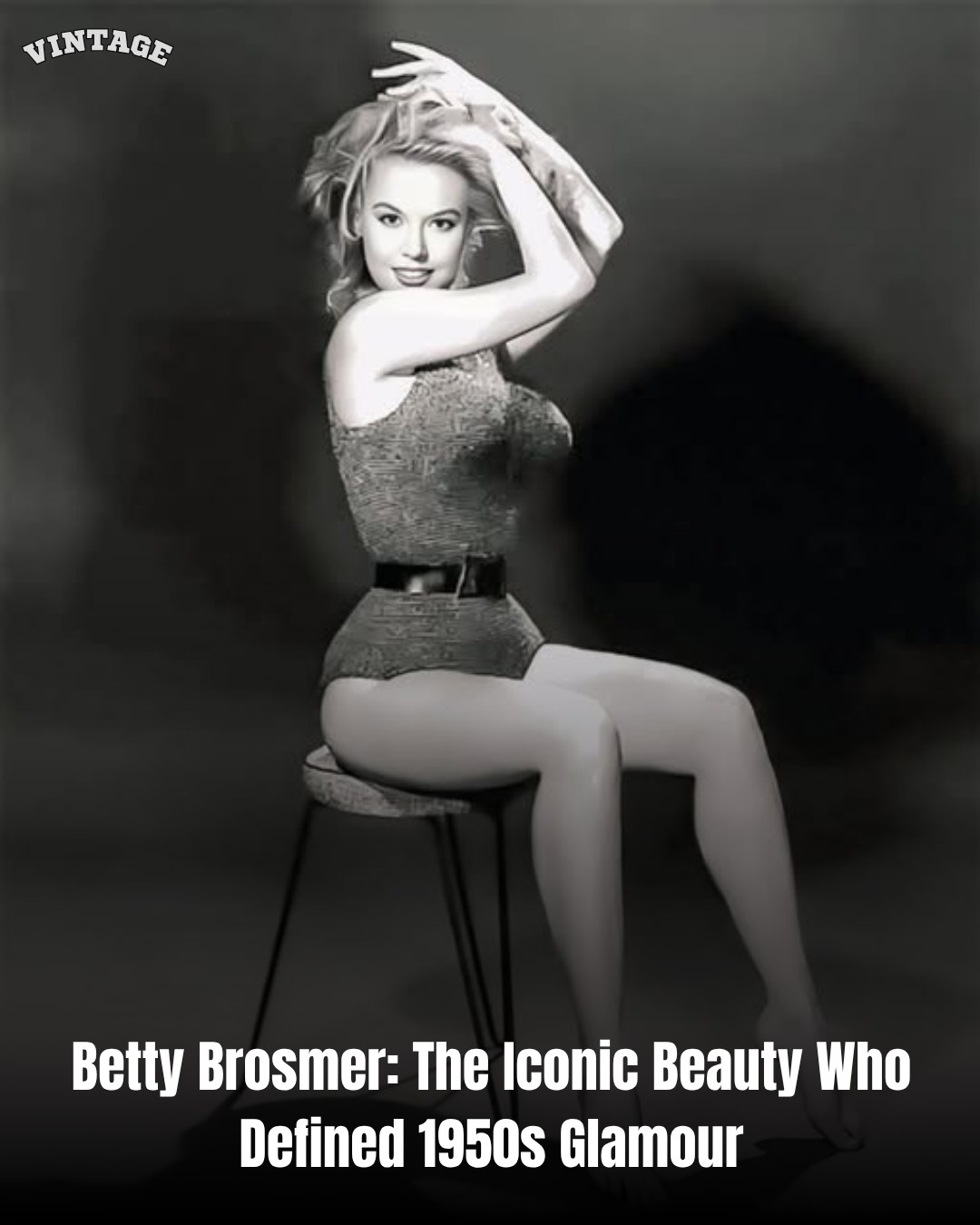 Iconic american model of the 1950s