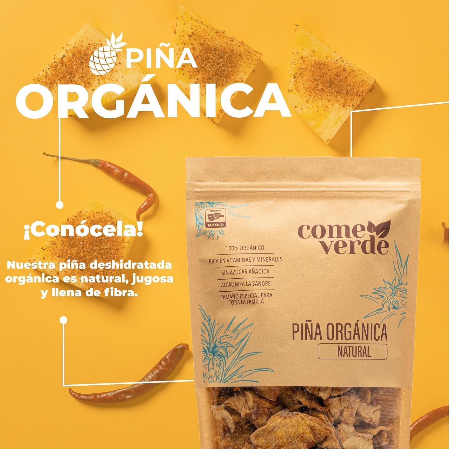 ¡La piña y sus mil beneficios!🍍... - Comeverdepueblaoficial