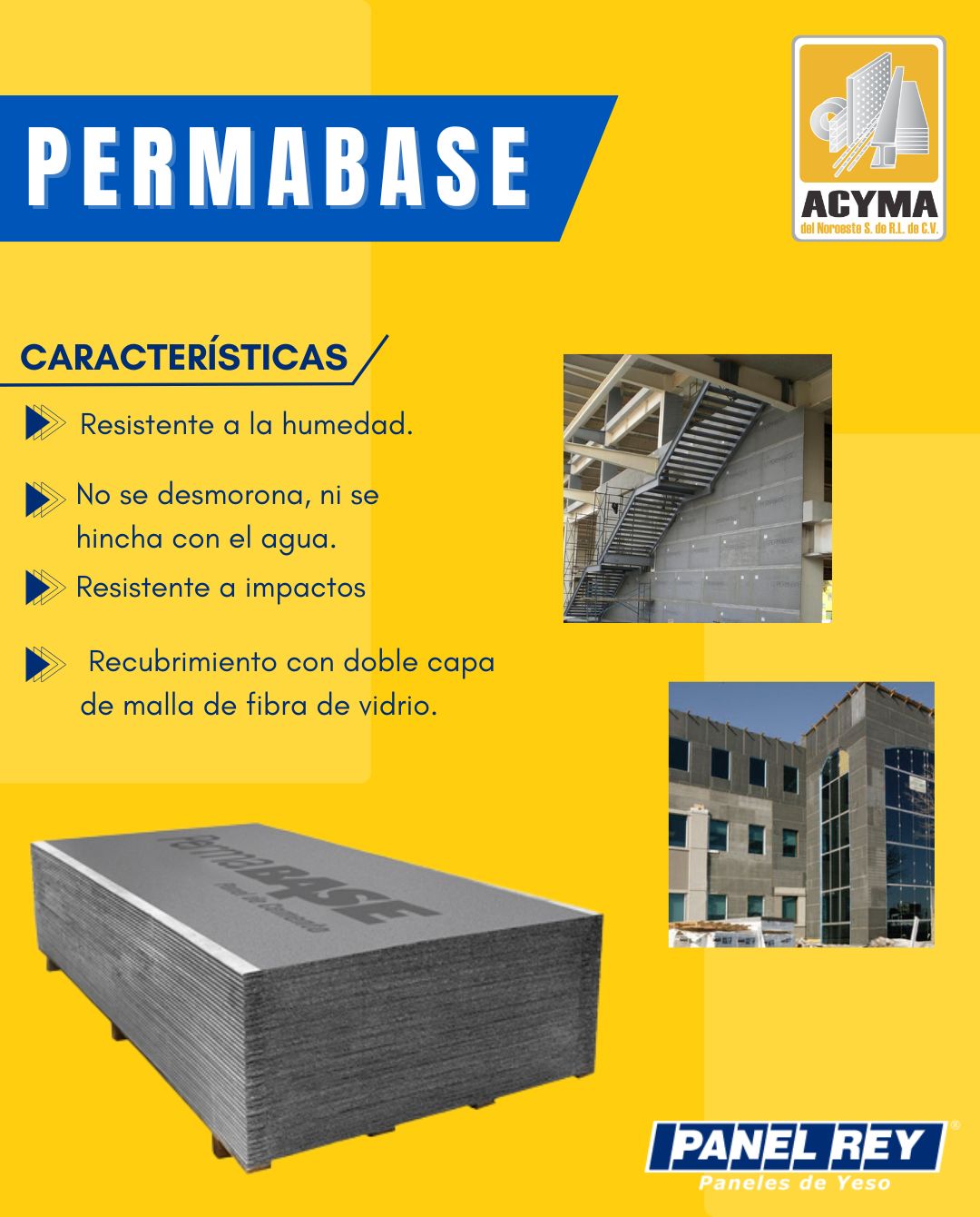 ACYMA - Conoce las características de la #permabase de #panelrey para ...