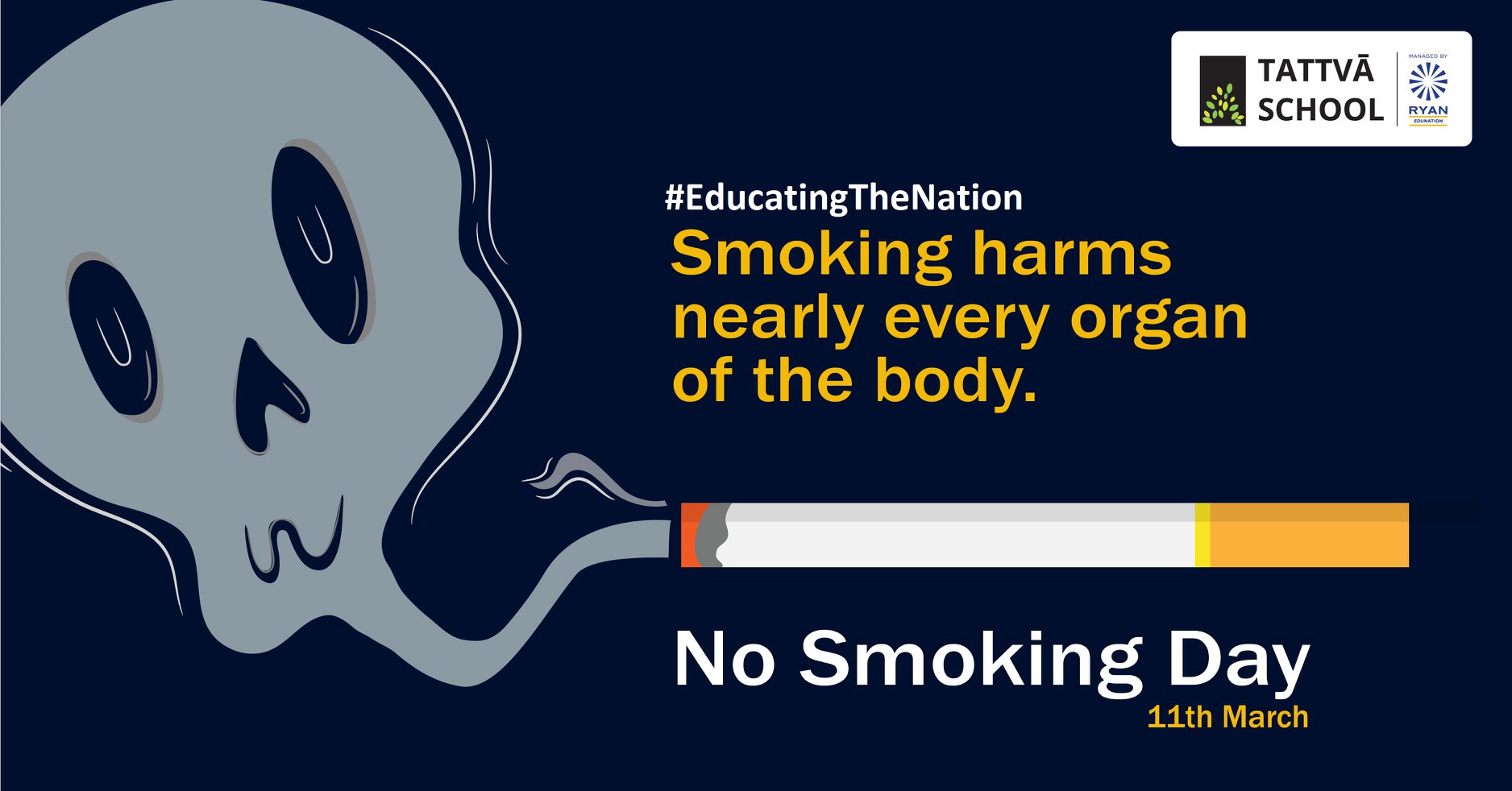 Tattva School - Do you know smoking harms nearly every...