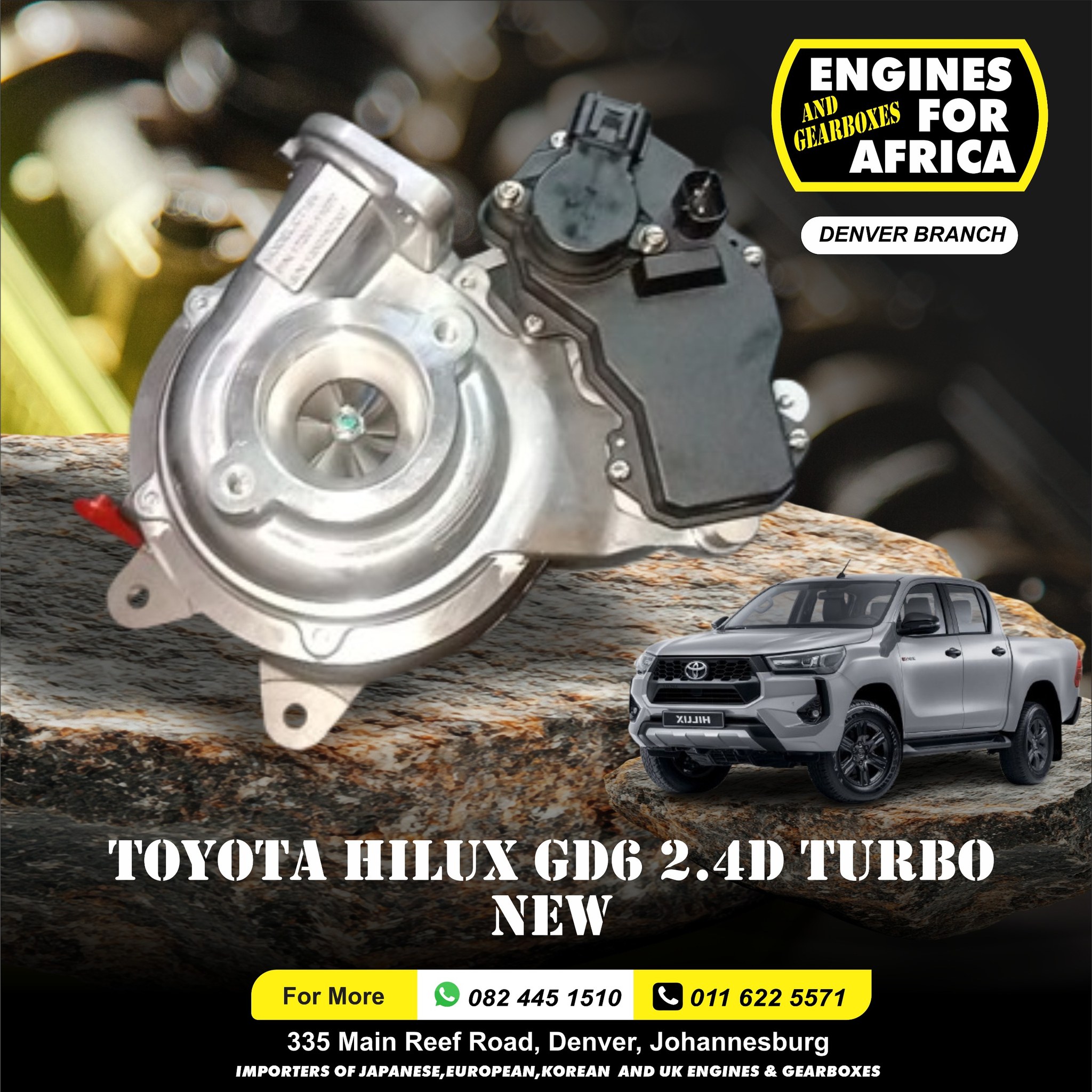 Engines for Africa Denver - Hyundai H100 2.6D D4bb Engines For Sale R26 ...