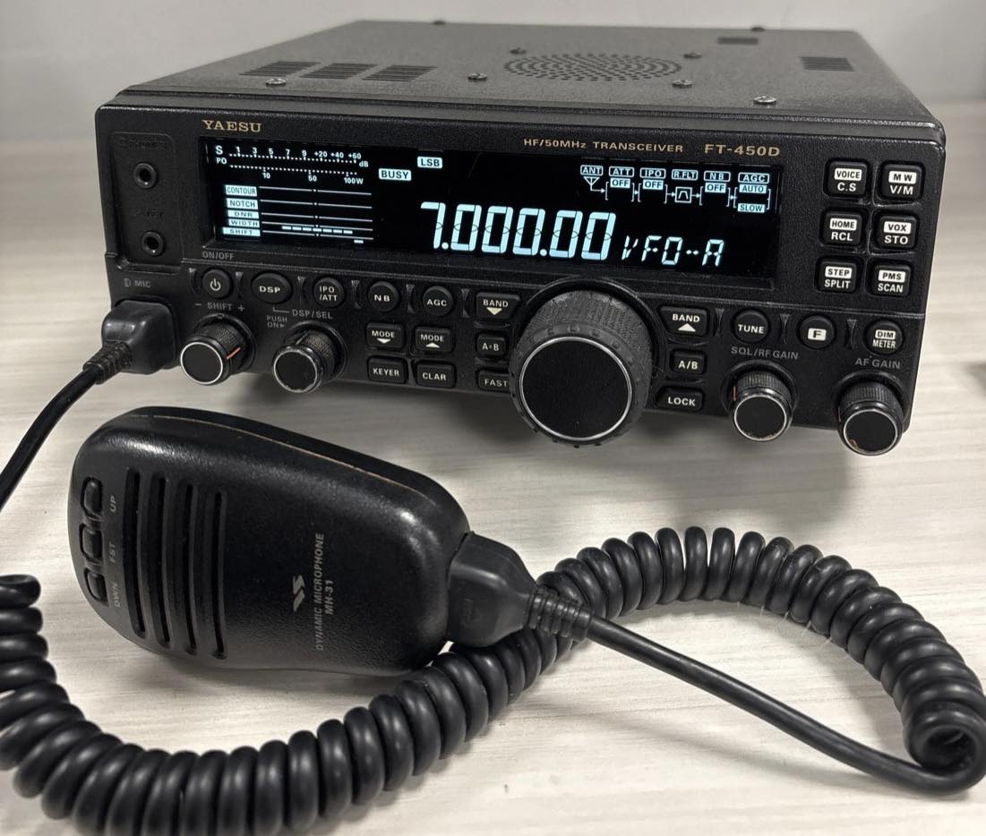 Yaesu FT-450 HF transceiver for 349