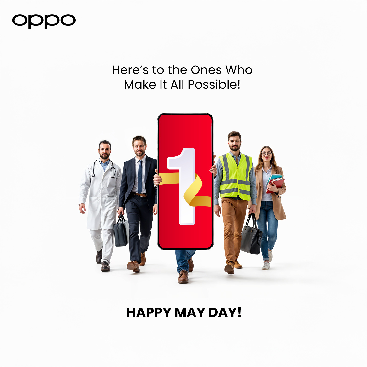 OPPO - Celebrating the hands that build our world and the hearts that ...