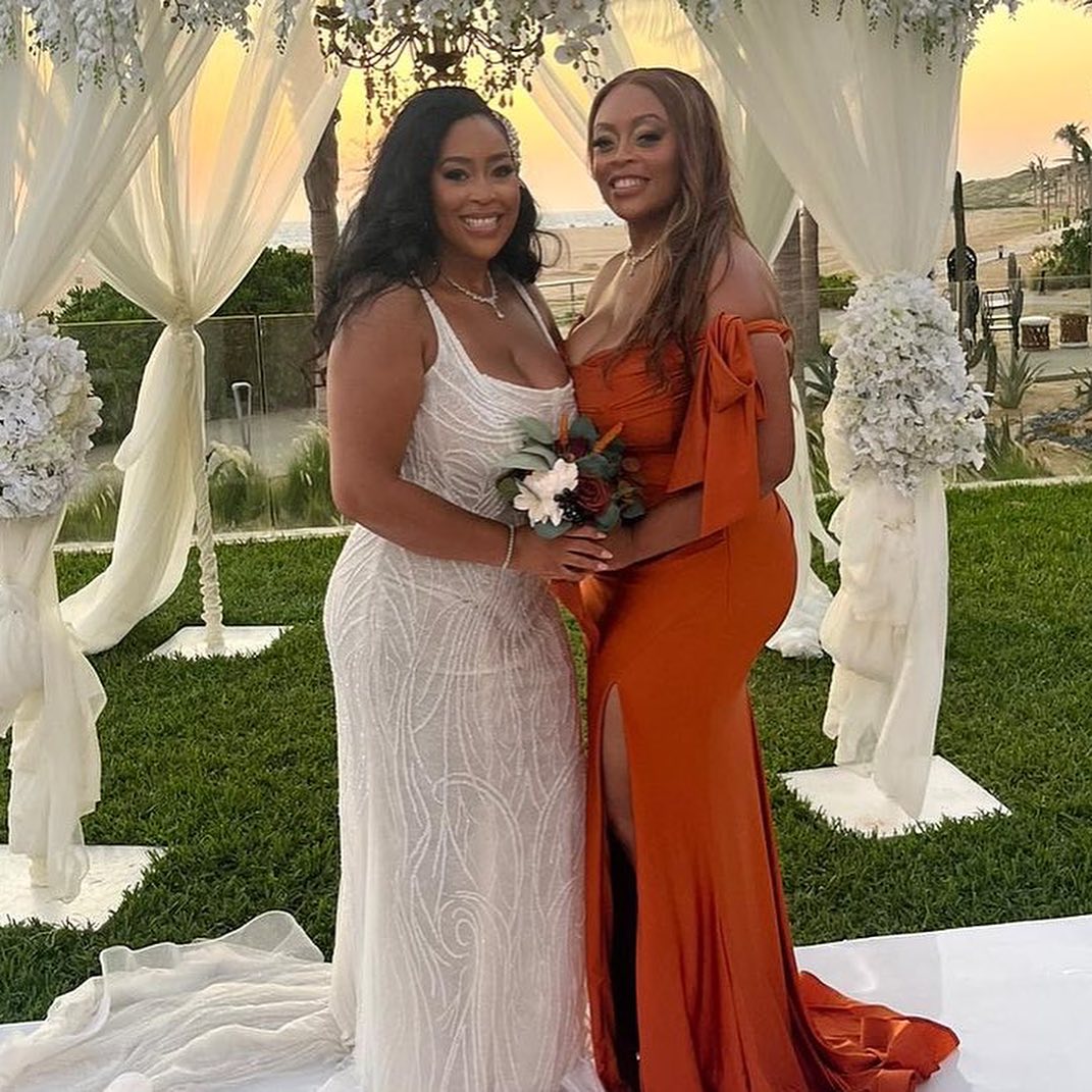 gem bridesmaid dresses Gem's bridesmaids look beautiful in the Hera Dress 😍 said: 