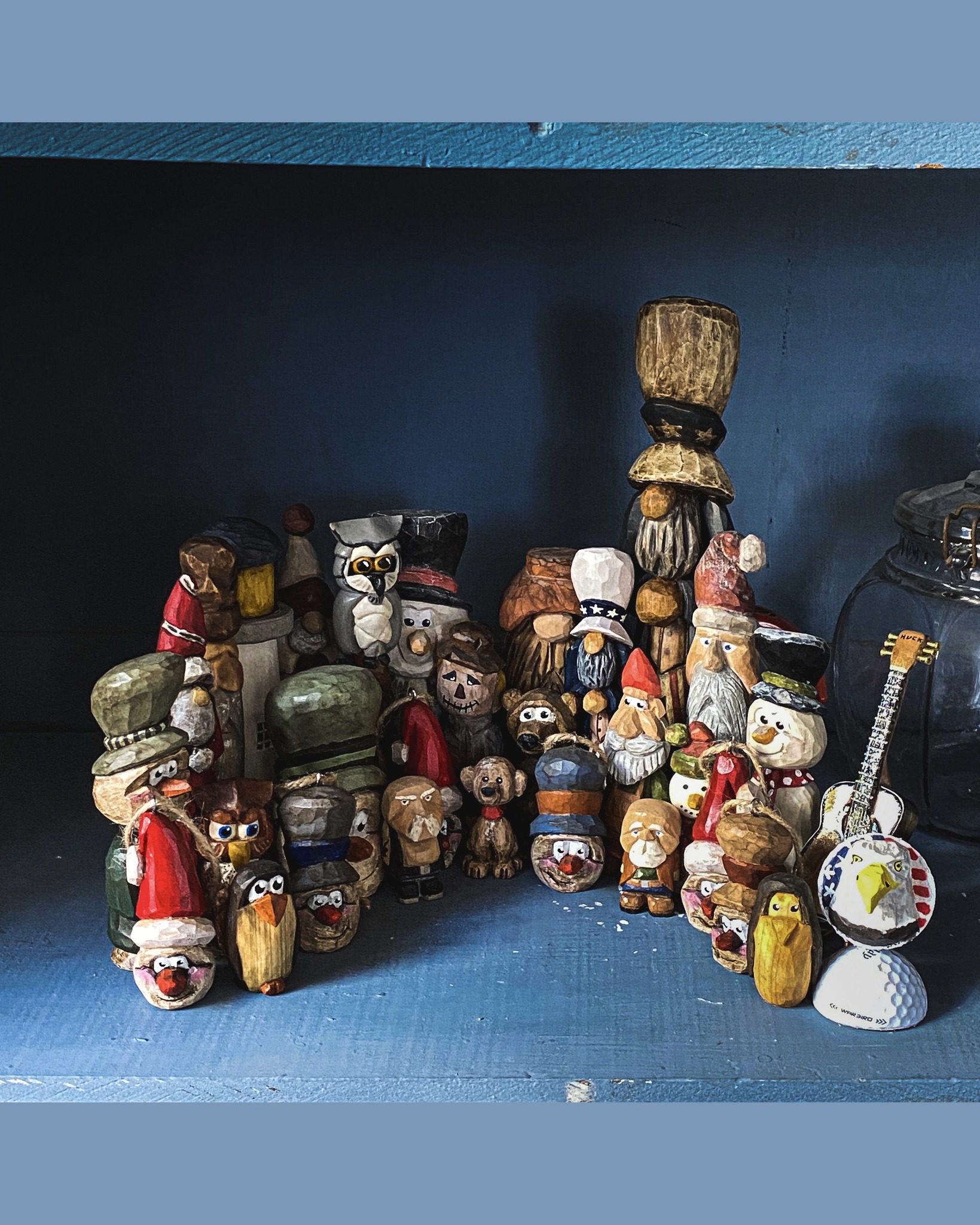 A.C. Riley Wood Carving
