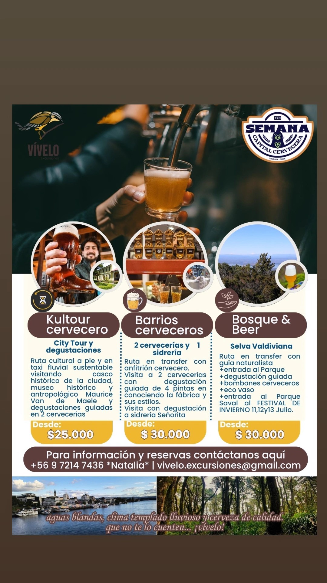 Vívelo Excursiones | Valdivia