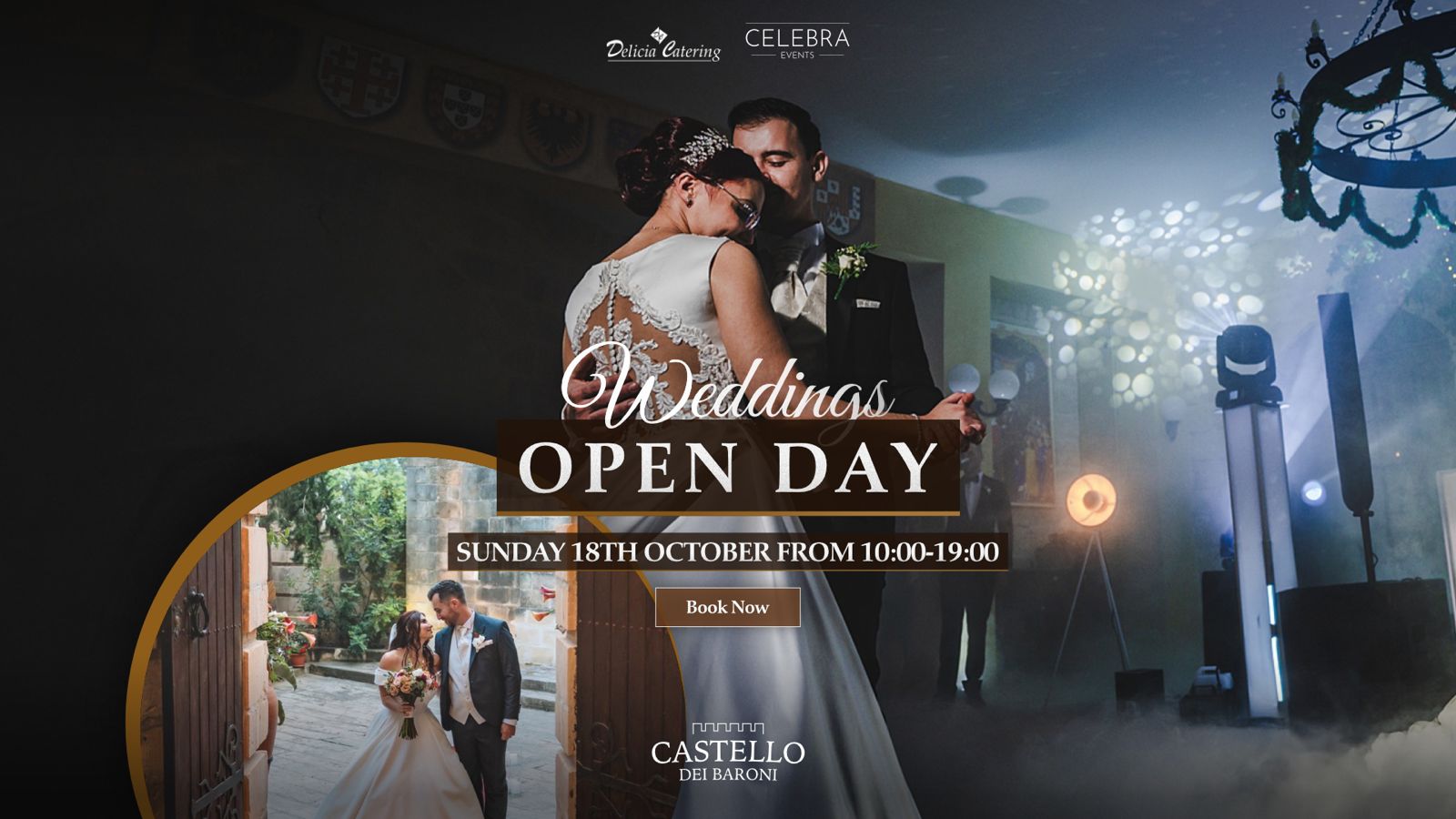 Weddings Open Day at Castello Dei Baroni 🏰 18th October