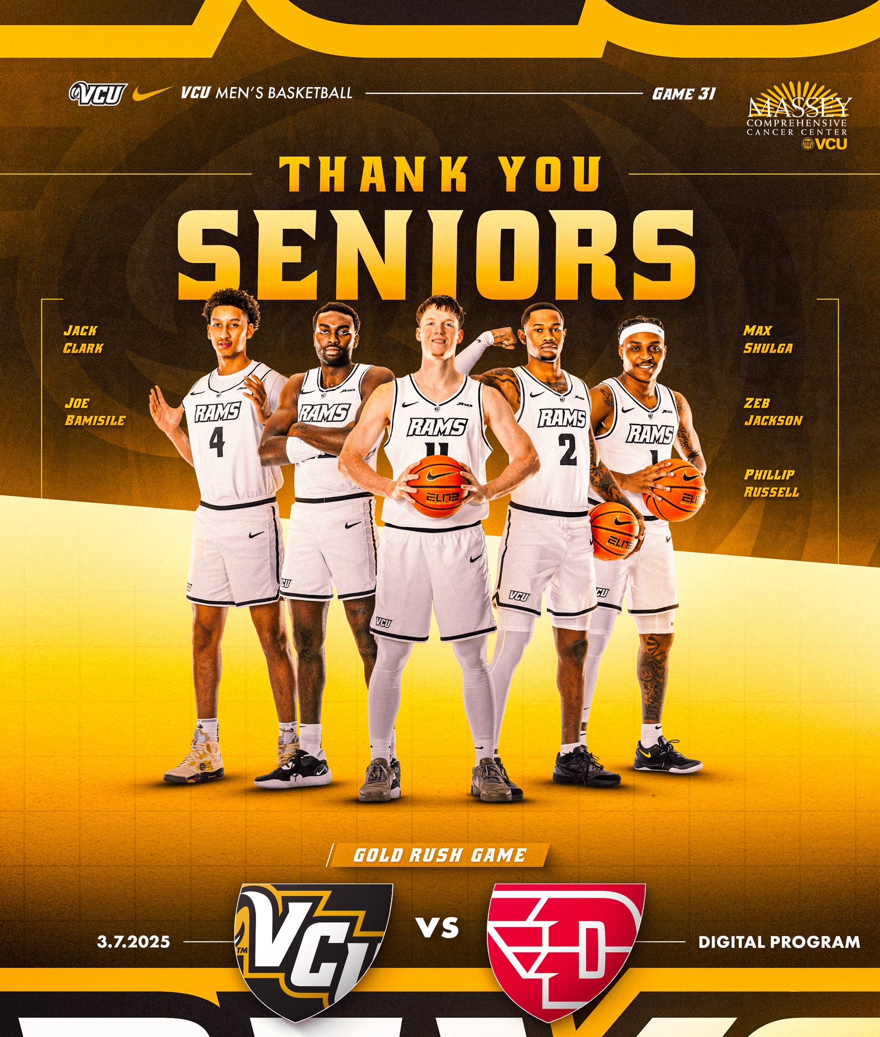 VCU - Final game of the regular season in the Stu tonight when the Rams ...