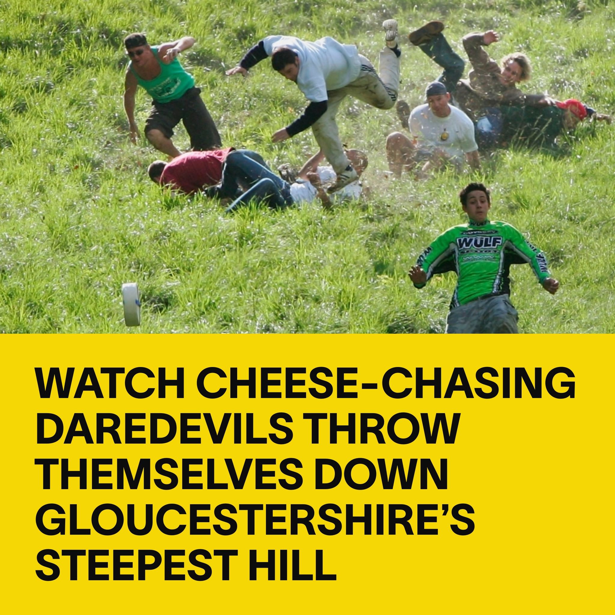 VICE - At Cooper’s Hill, people willingly throw themselves down a ...