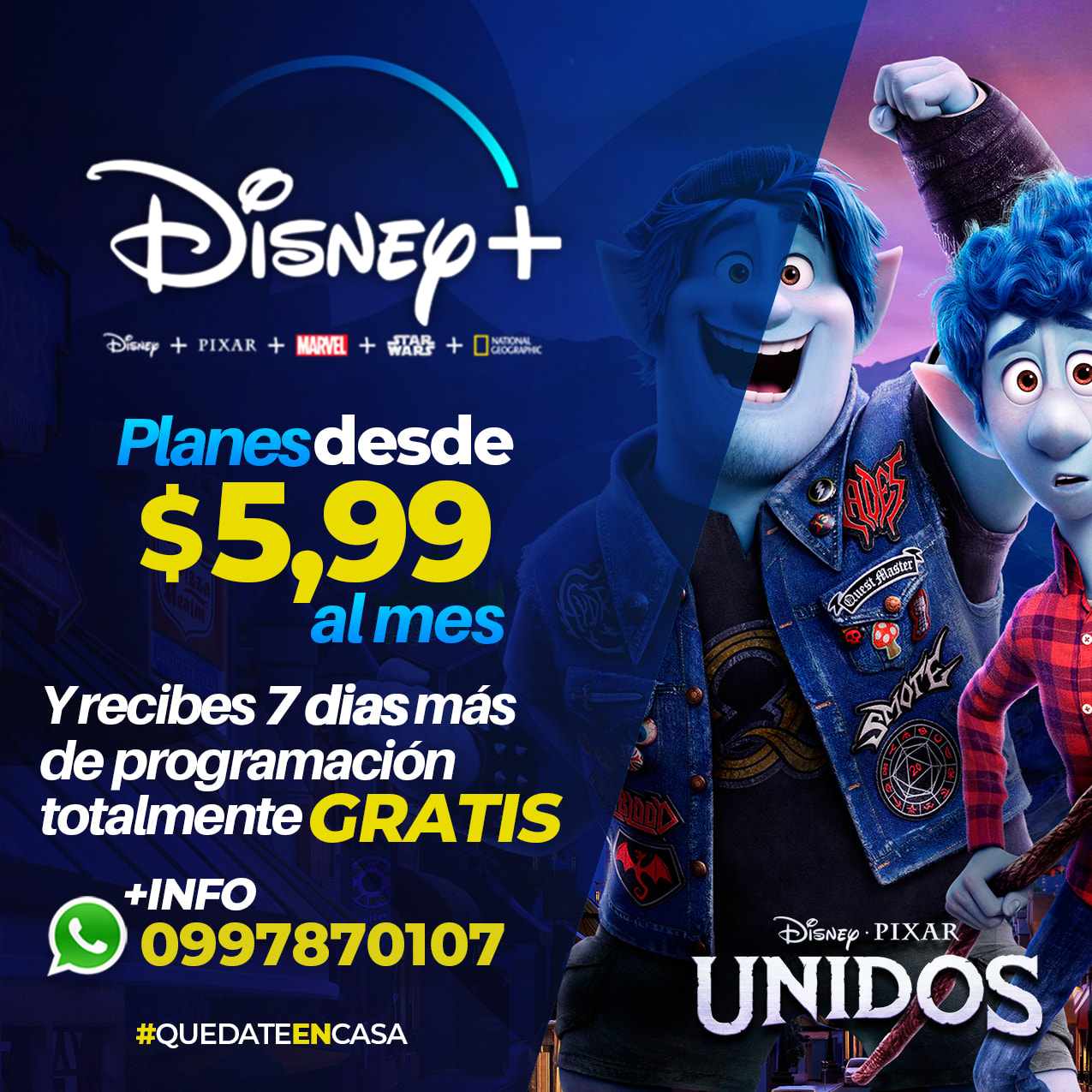 Diisney+ Ecuador