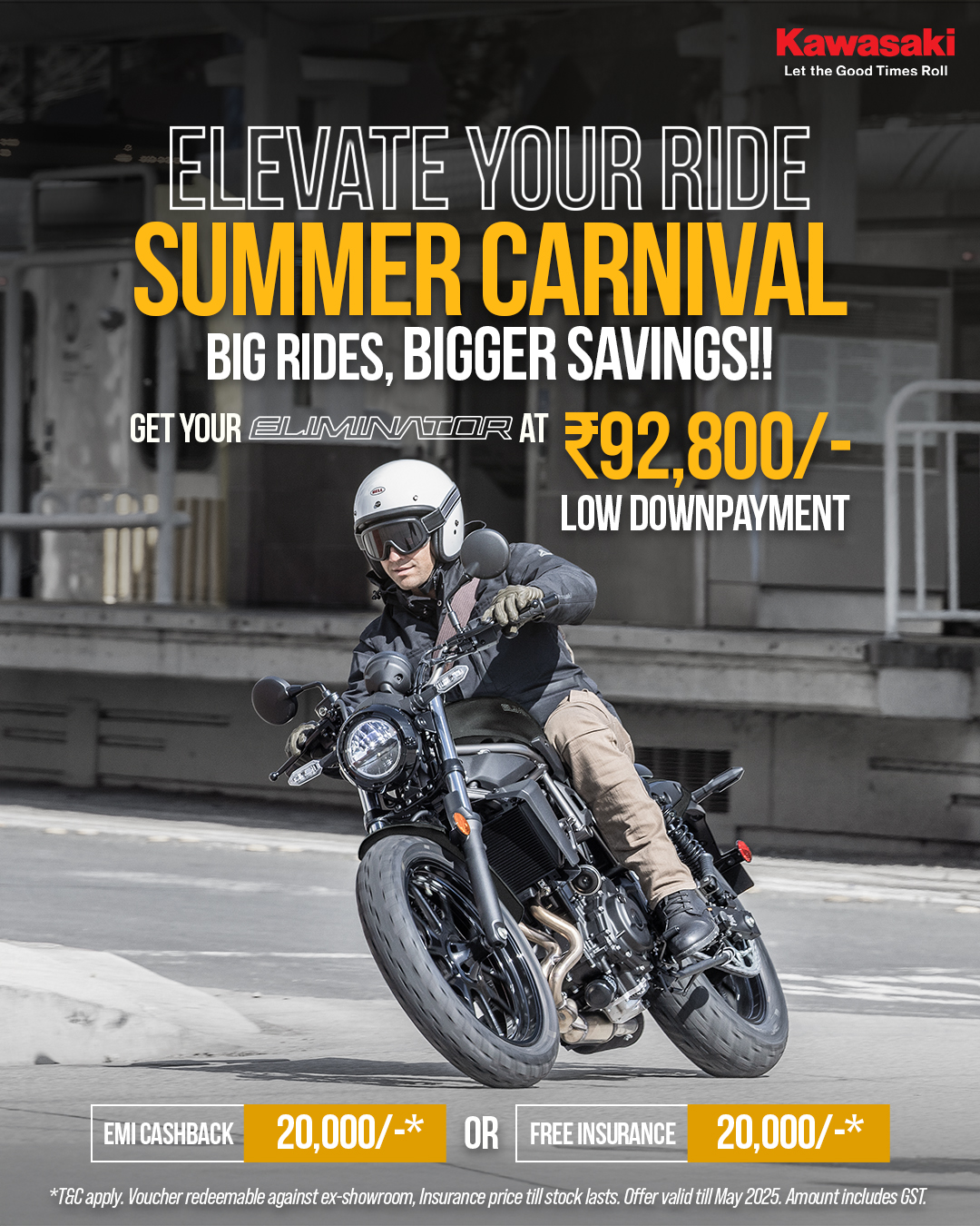 Kawasaki - #Eliminator Cruise in Control. Ride with Attitude. The ...