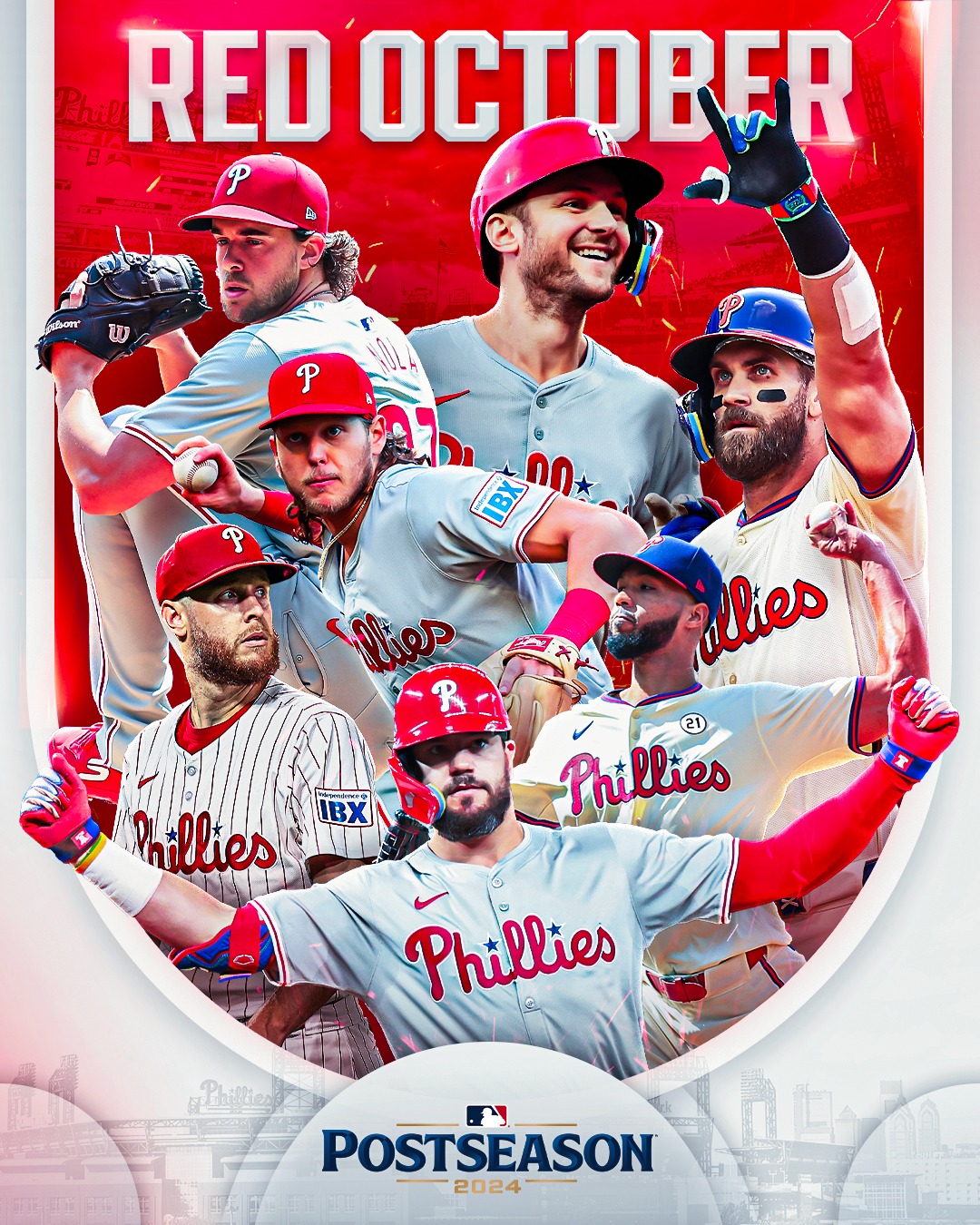 Philadelphia Phillies Full Color Rally Towel – 15x18 Inch Team Pride Towel