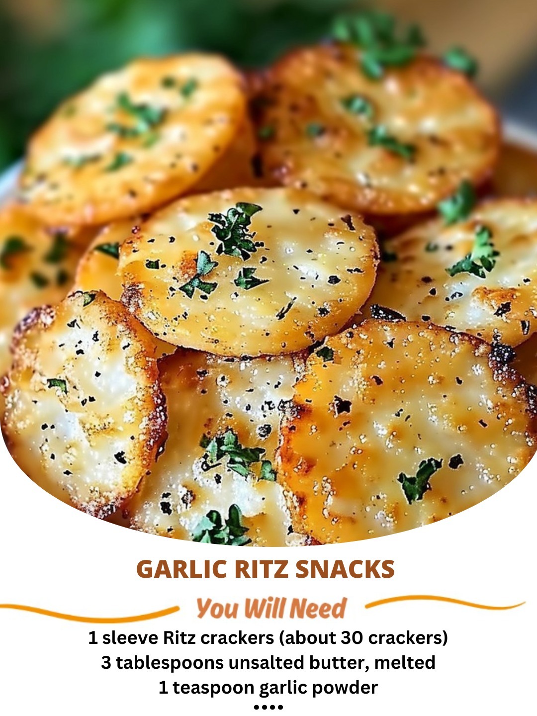 Football - Garlic Ritz Snacks 🍴😋 Elevate your snack game with these ...