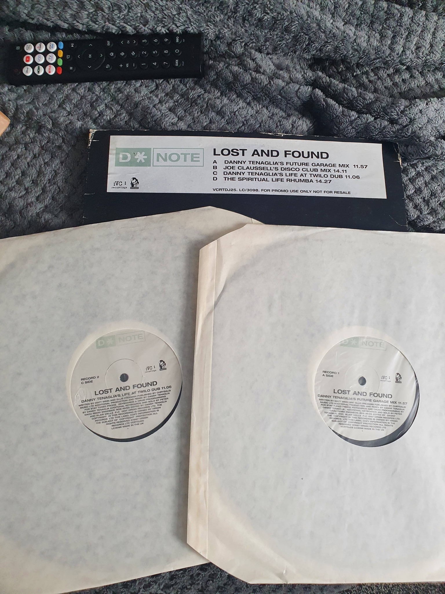 Danny Tenaglia remix of Spiritual Lost and Found is great