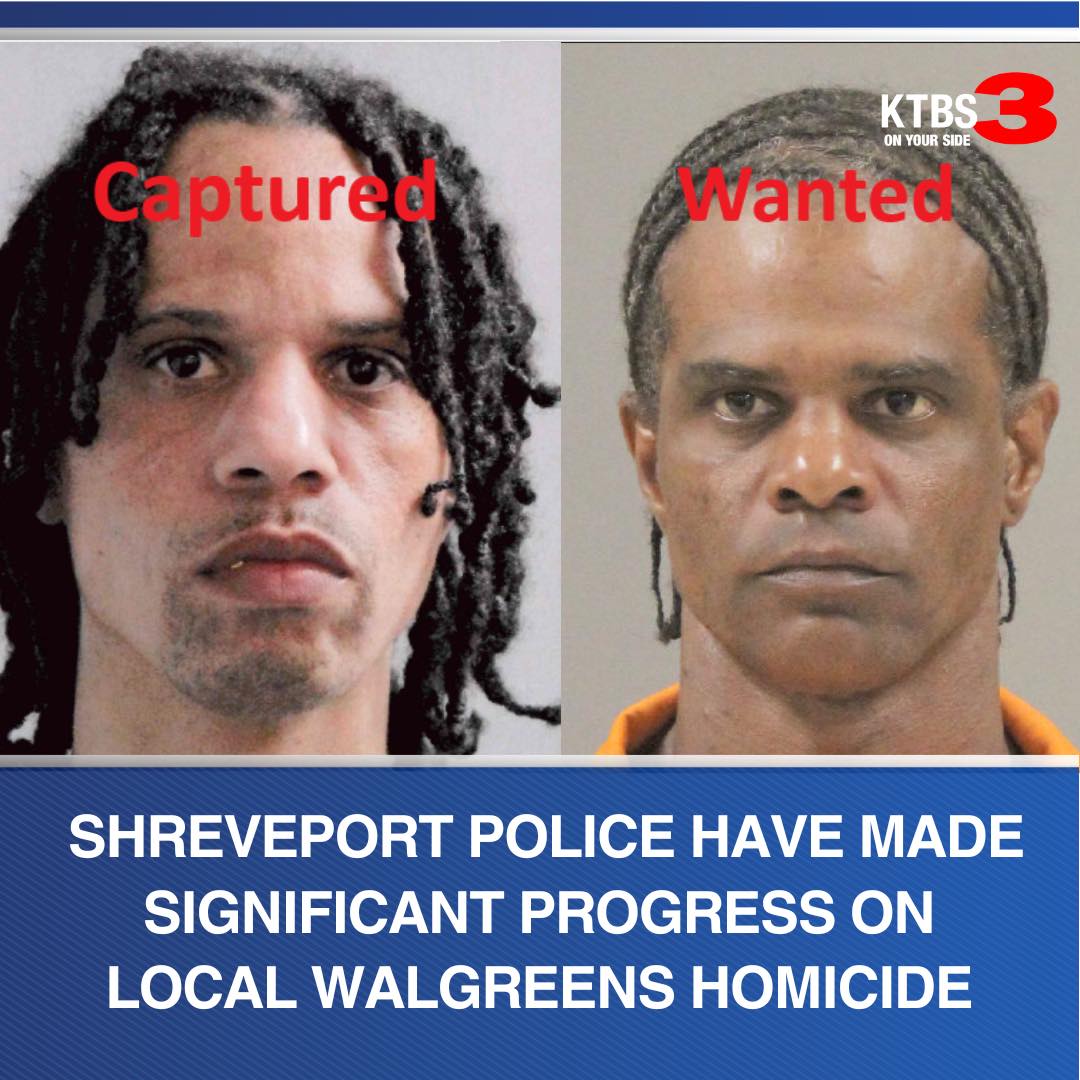 KTBS 3 News - Kelvin Lewis (man on the left) was arrested... | Facebook
