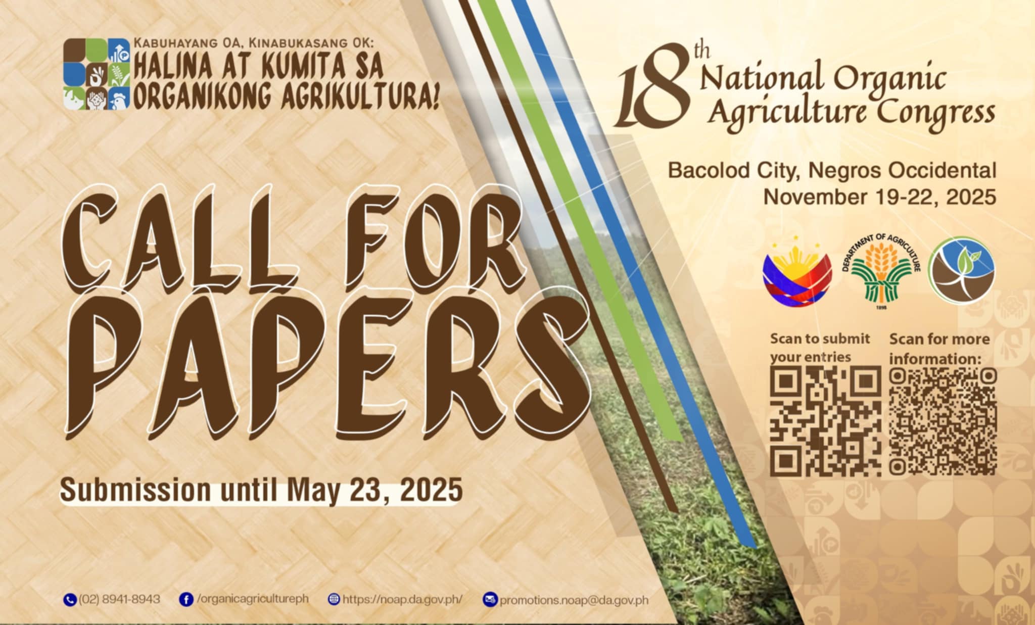 Agri - 📢 CALLING ALL OA CHAMPIONS! 📢 The National Organic Agriculture ...