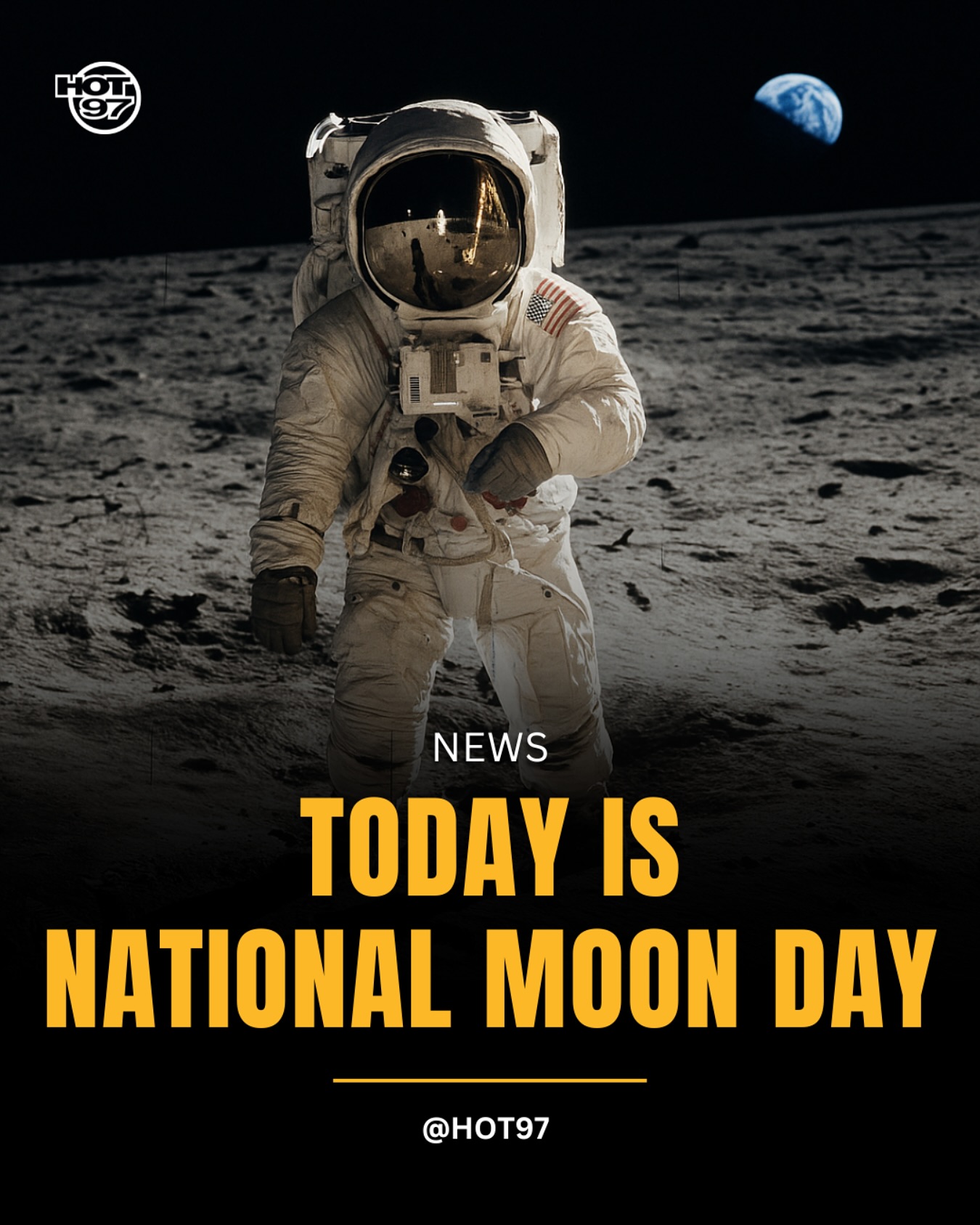 HOT 97 - National Moon Day on July 20 commemorates the day... | Facebook