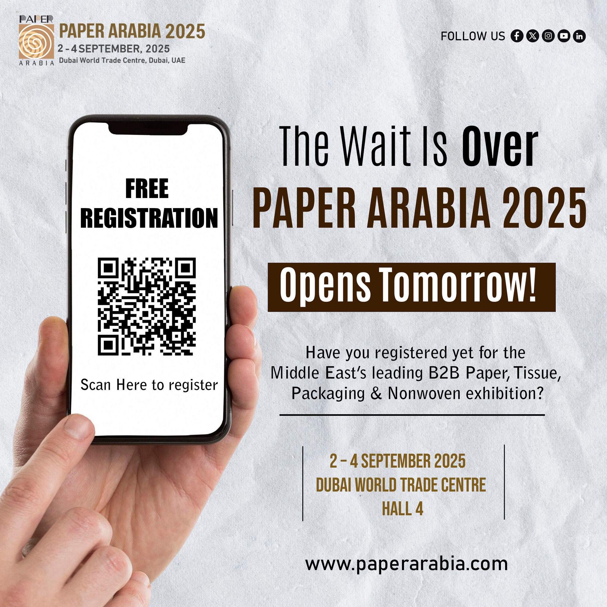 Paper Arabia - 📢 The wait is finally over! Paper Arabia... | Facebook
