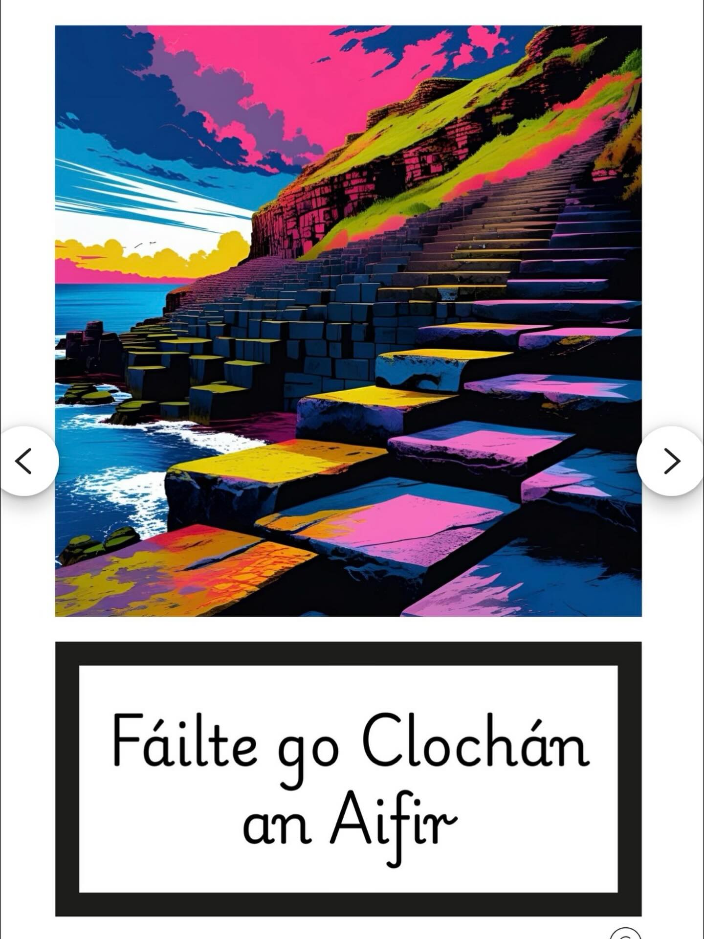 Louise - Welcome to The Giants Causeway - Fáilte go Clochán an Aifir ...