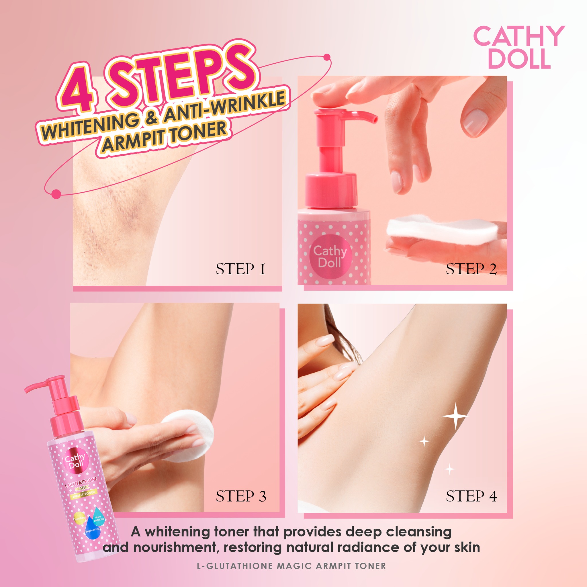 glutathione armpit whitening Transform your routine in just 4 steps—brighten, tighten, and love the glow with L-Glutathione Magic Toner! 🌟 Shop conveniently at: 📍Visit any of our 800+ stores nationwide 🛒https://cathydollphils.carrd.co/ #LGlutaMagicArmpitToner Buy More and Save:2 Box Deal $109.00 12 Natural Remedies for Glutathione whitening