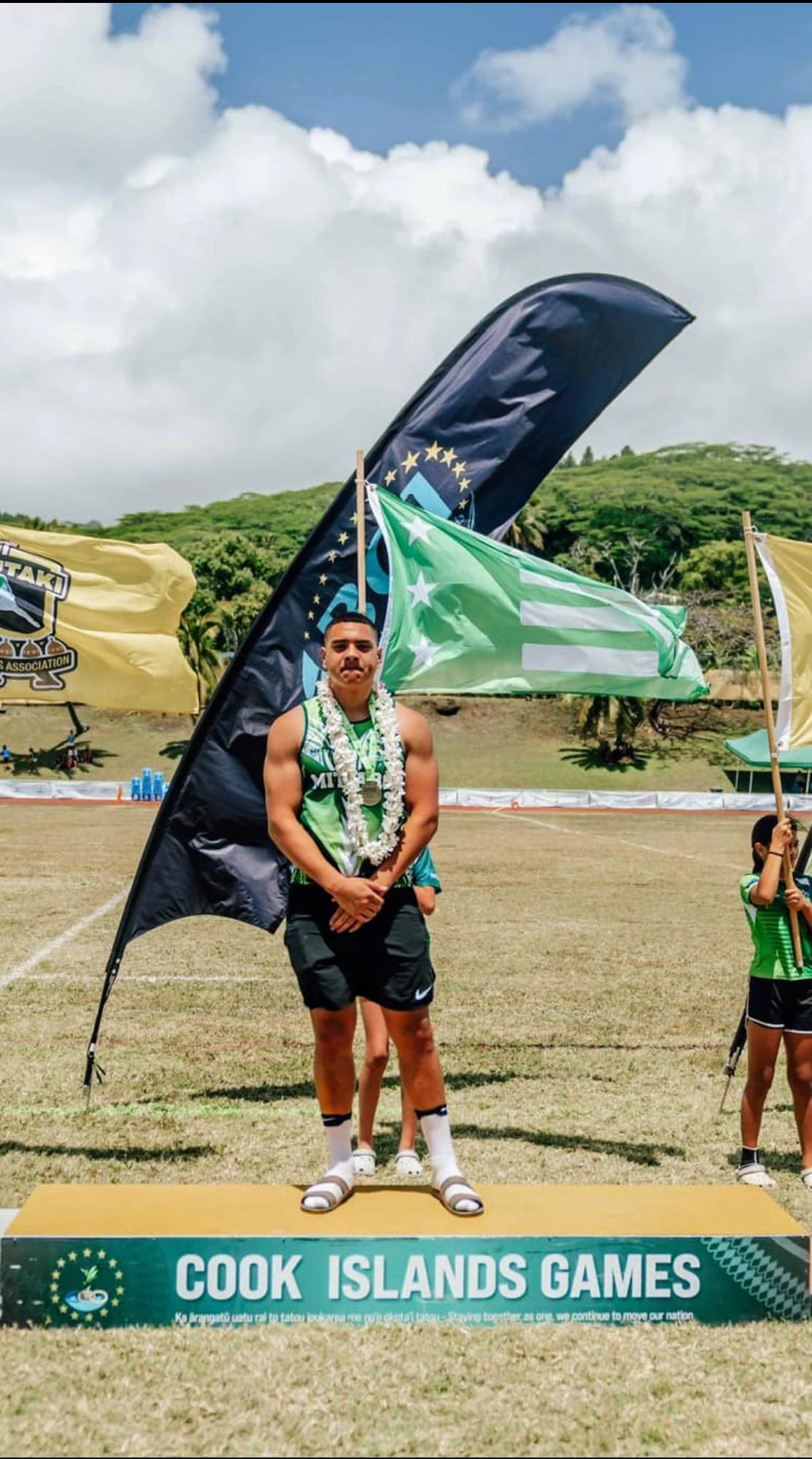 NEW NATIONAL RECORD📣🇨🇰 Kingston... - Athletics Cook Islands | Facebook
