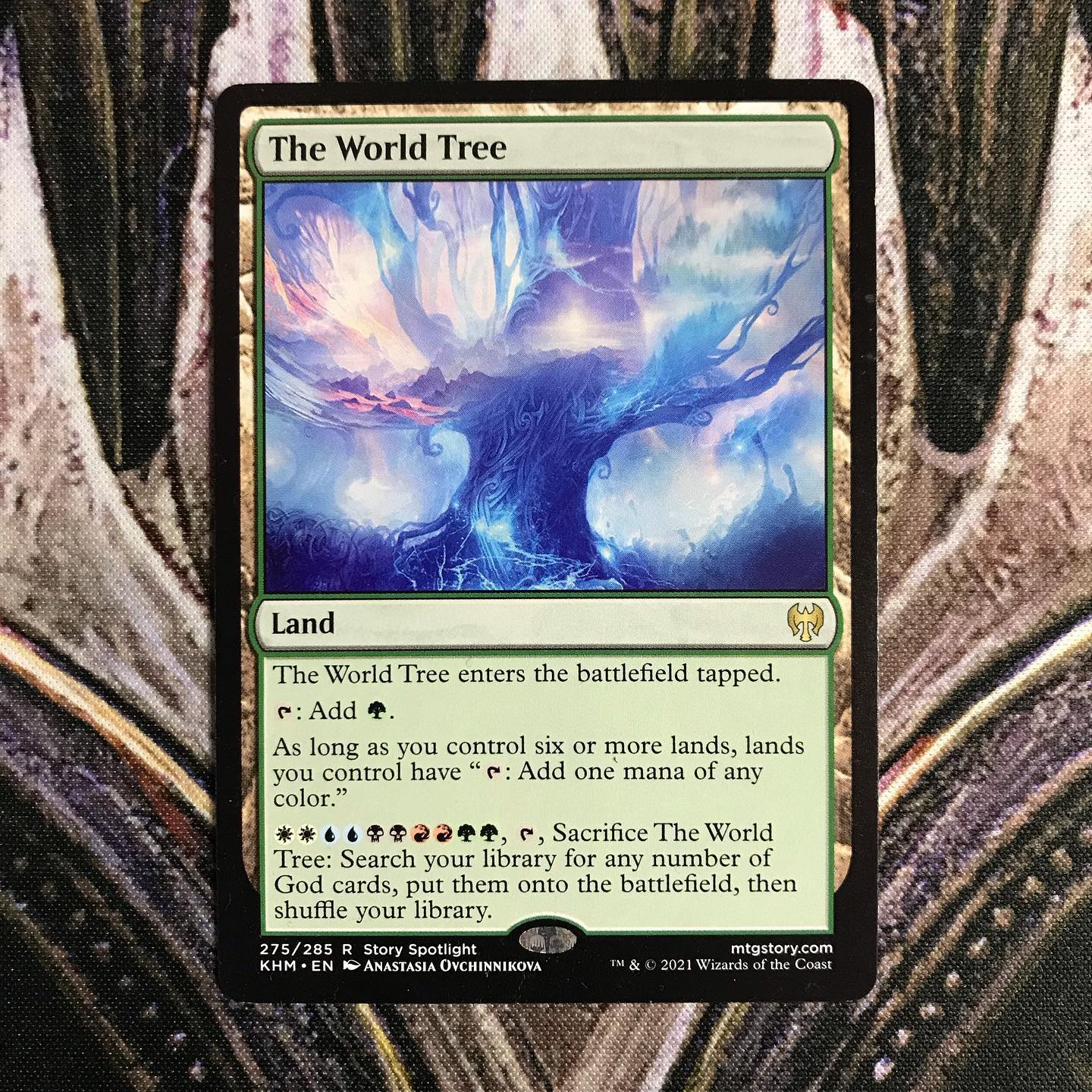mtg world tree card The [1266] [Planar Showcase] [Showcase: MOM Vol. 1] [Secret Lair Drop] [Halo Foil]  Face to Face Games put it into your hand PATH TO THE WORLD TREE