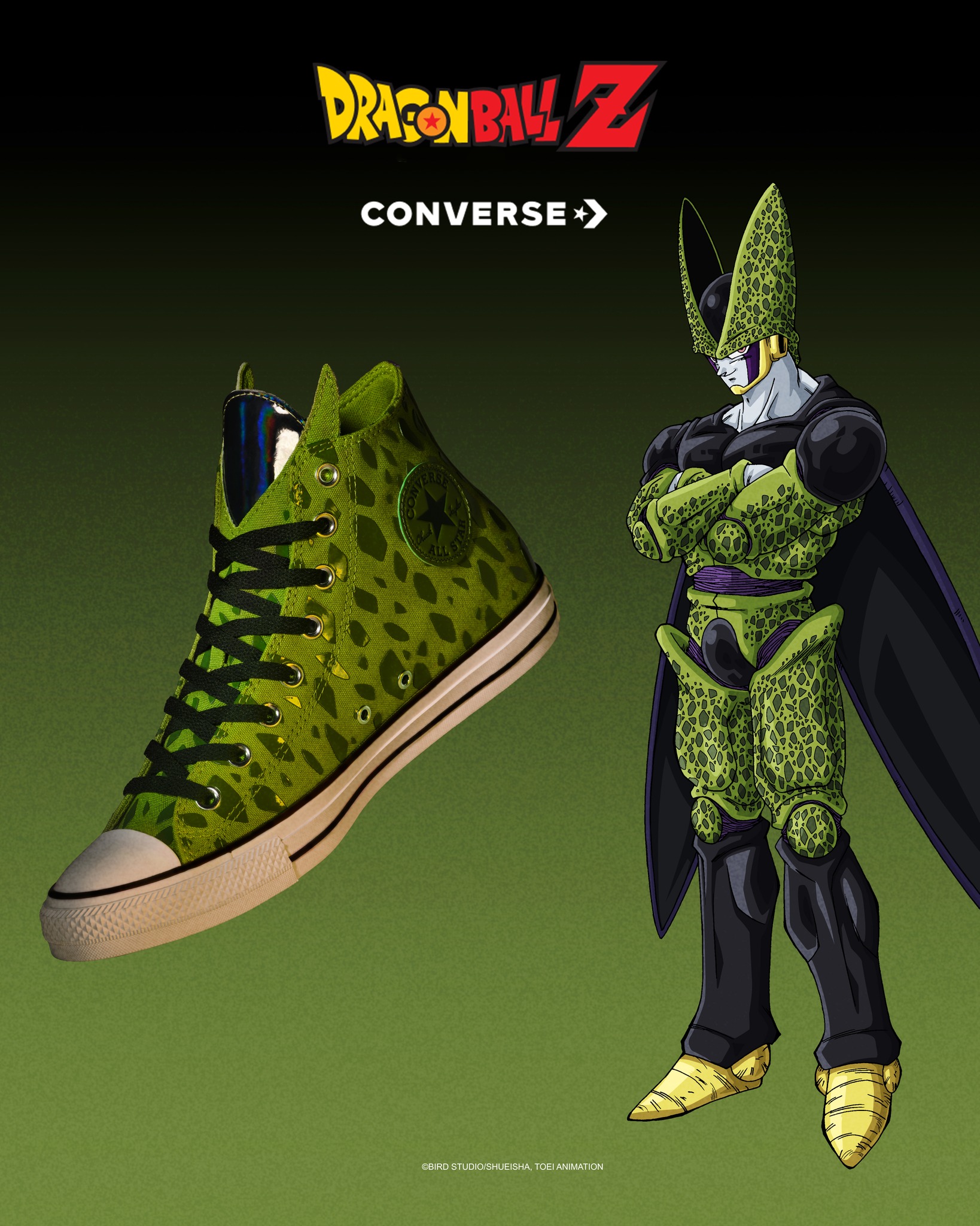 Converse x Dragon Ball Z. For the Saiyan who never stops leveling