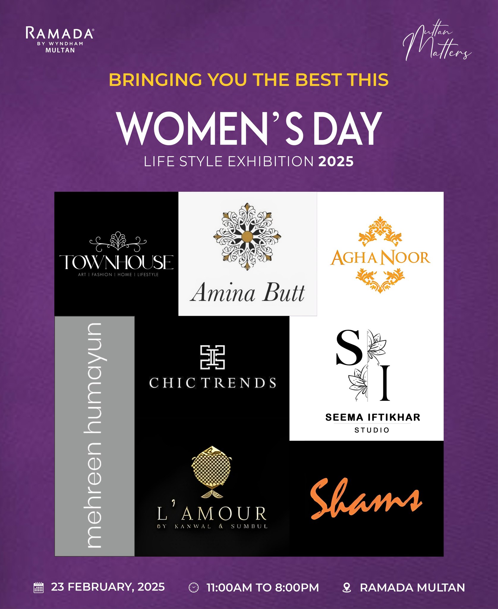 Ramada Multan - 🌸 Multan’s Signature Women's Day Event at... | Facebook