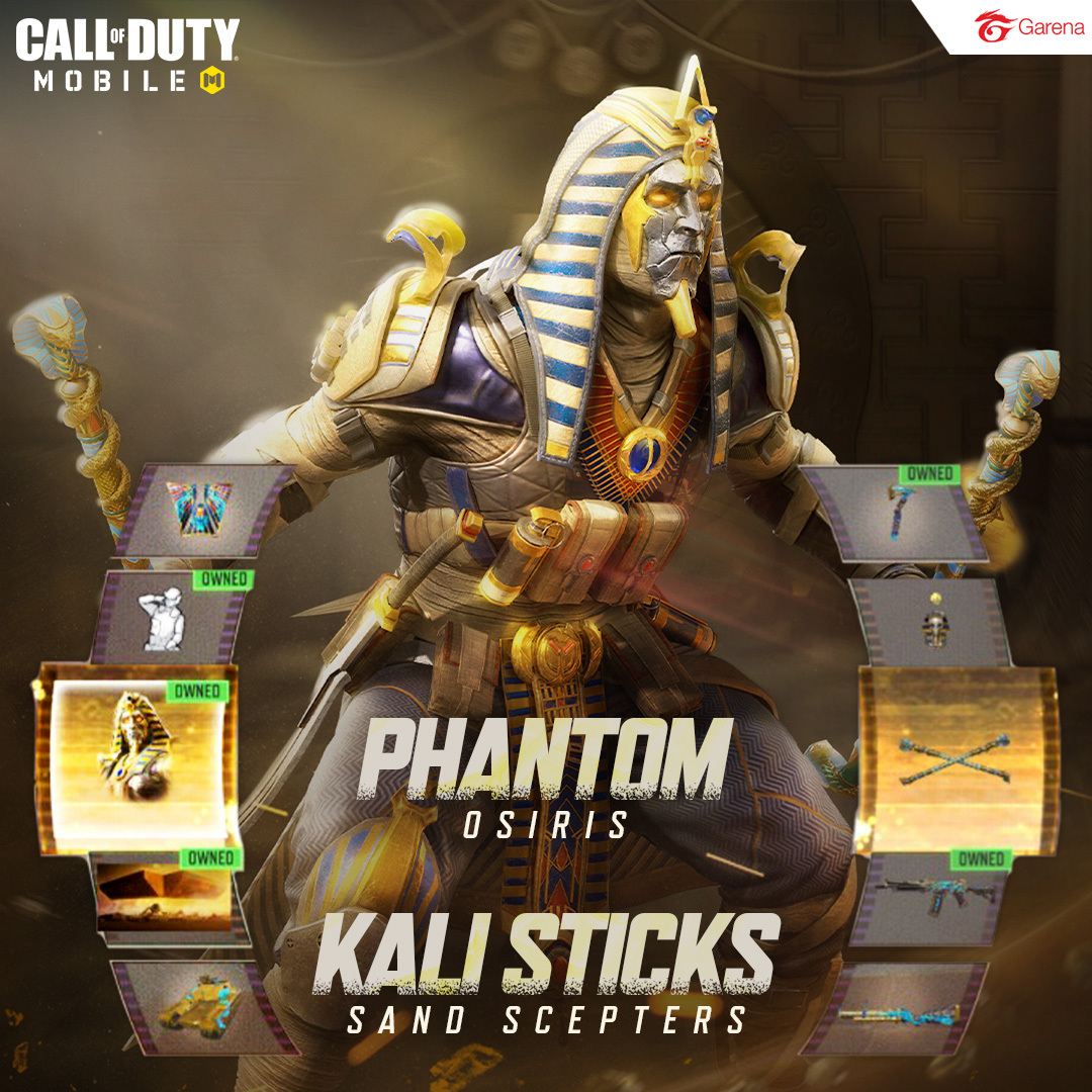 WOW Phantom Osiris hadir di... - Garena Call of Duty Mobile | Facebook