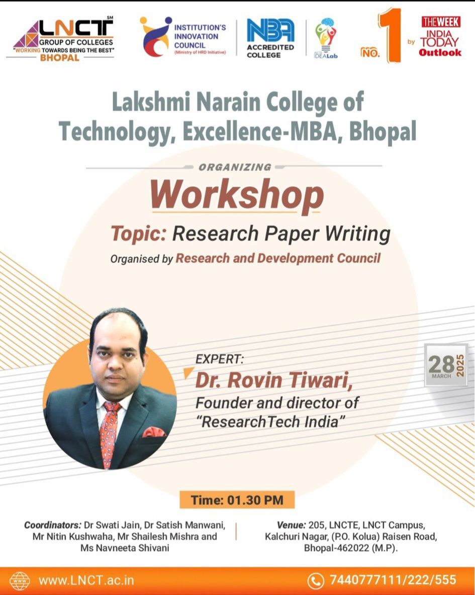 LNCT MBA Bhopal - Dear Students (MBA, MBA-DAV, BBA, B.Com,... | Facebook