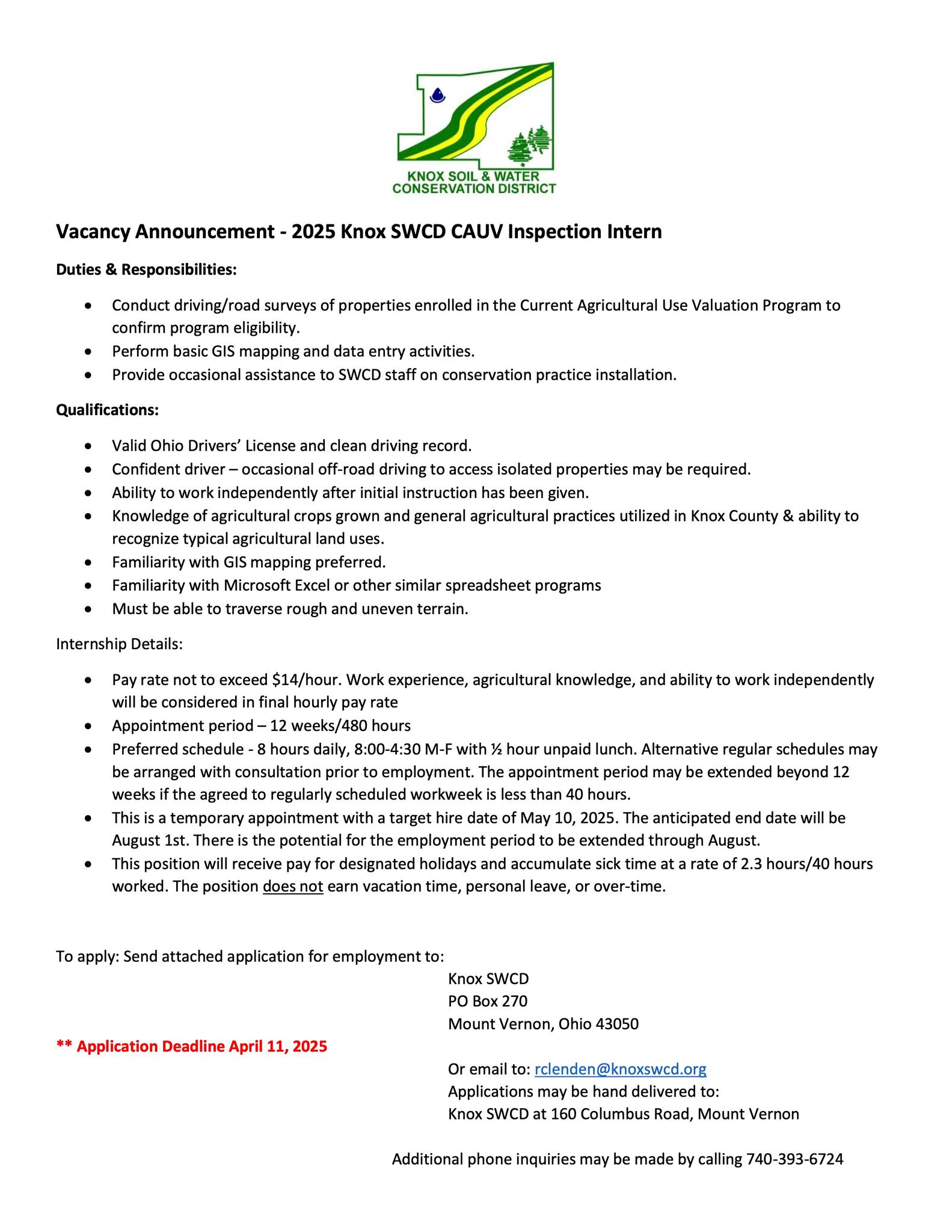 Knox County Ohio - The Knox Soil and Water Conservation District is ...