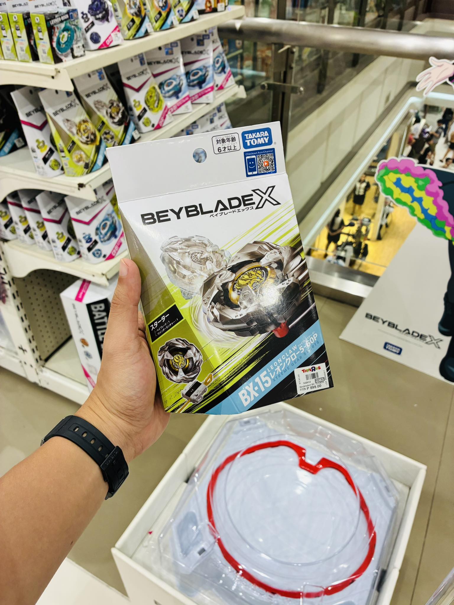 If you're looking for a 5-60 ratchet.. #BeybladeX #AzayakaPH