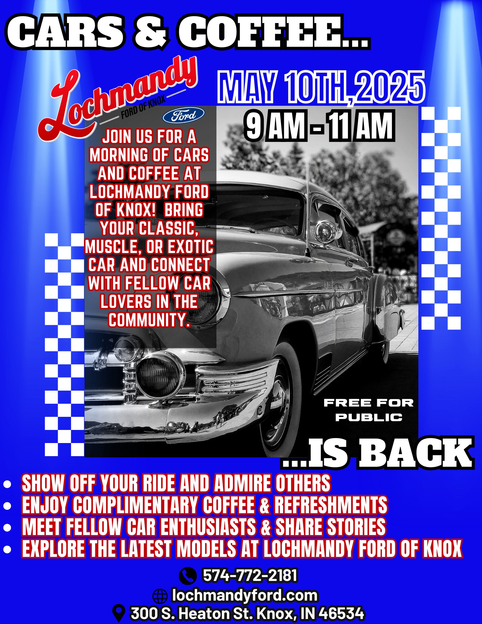 🚗☕ Start Your Engines—Cars &... - Lochmandy Ford of Knox | Facebook