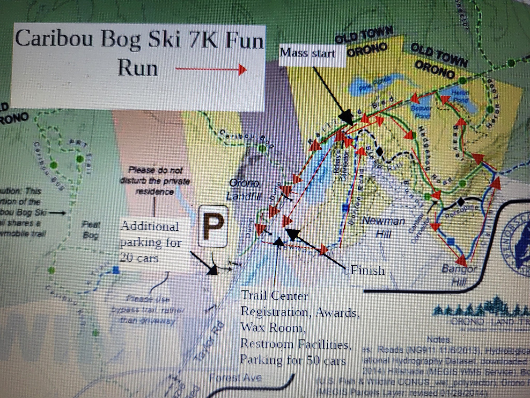 Penobscot - Attached is the course map for this coming Saturday's March ...