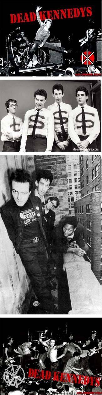 Dead Kennedys punk rock band from San Francisco, California