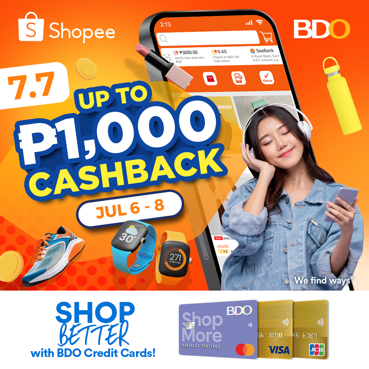 BDO - Get ready for Shopee 7.7 deals overload: enjoy MEGA discounts ...