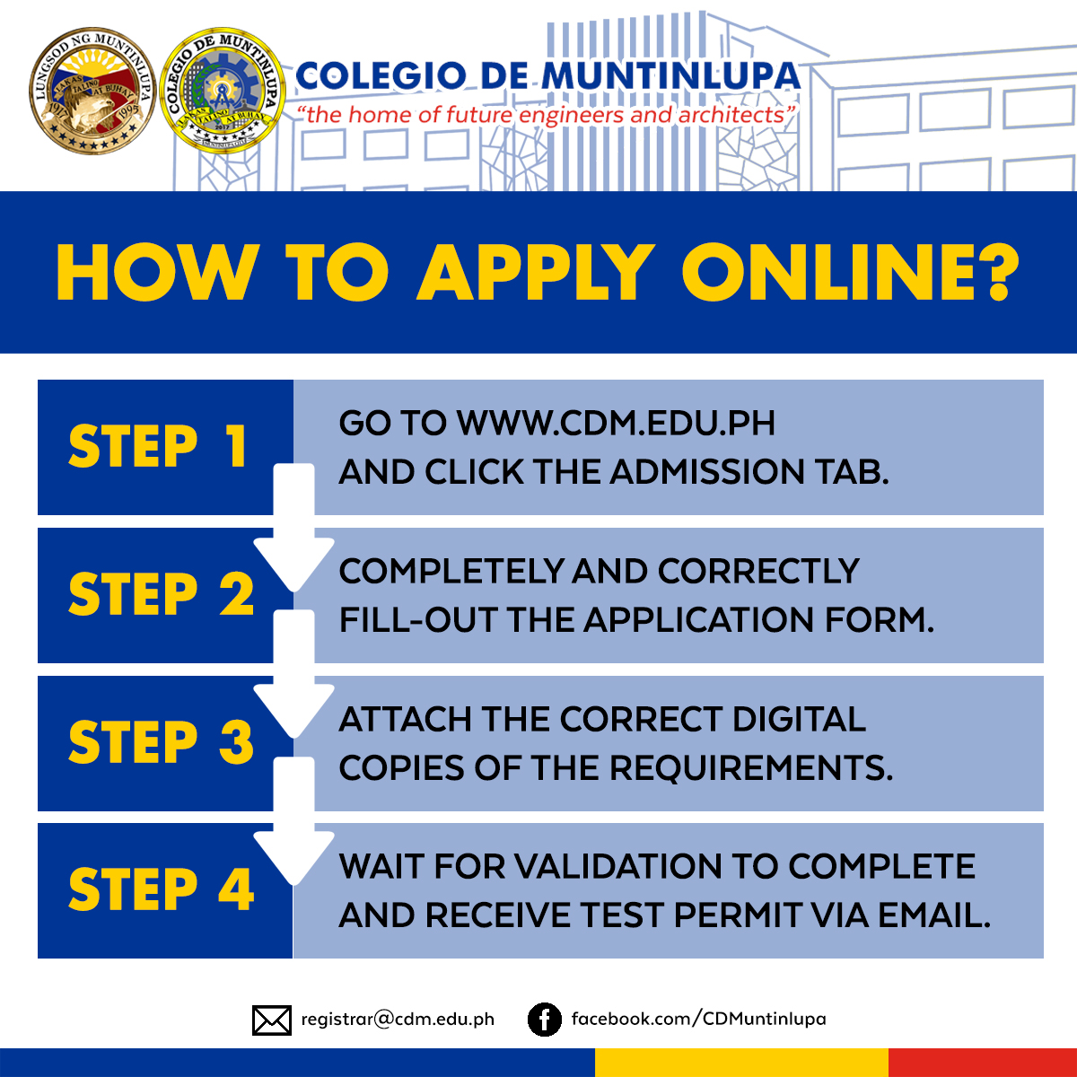 𝐌𝐀𝐑𝐊 𝐘𝐎𝐔𝐑 𝐂𝐀𝐋𝐄𝐍𝐃𝐀𝐑𝐒, 𝐅𝐔𝐓𝐔𝐑𝐄... - Colegio de Muntinlupa | Facebook