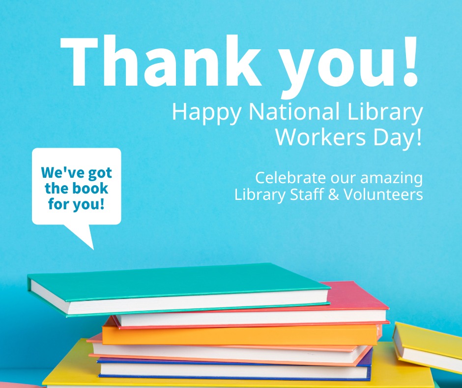 West - Today we celebrate our incredible library staff and volunteers ...