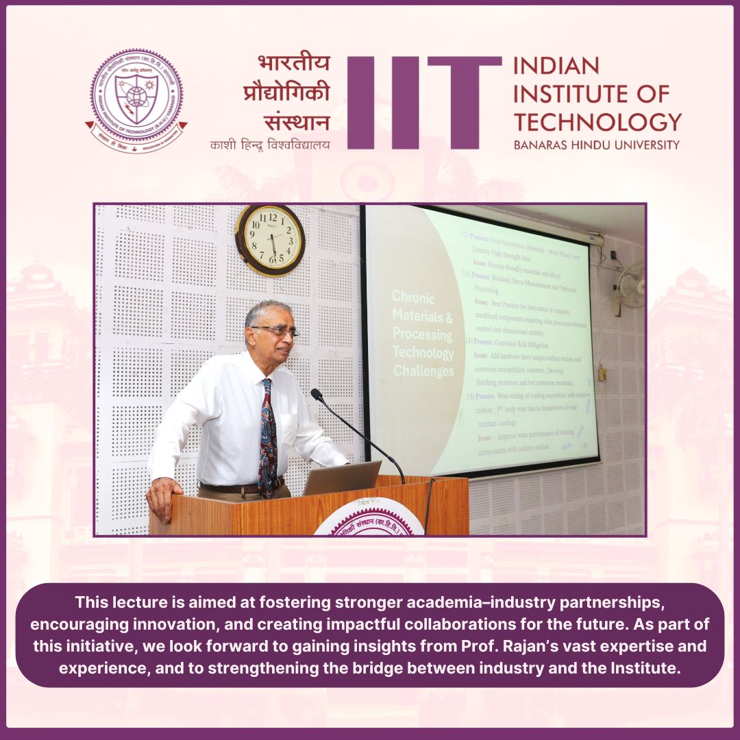 IIT BHU Varanasi added a new photo. - IIT BHU Varanasi