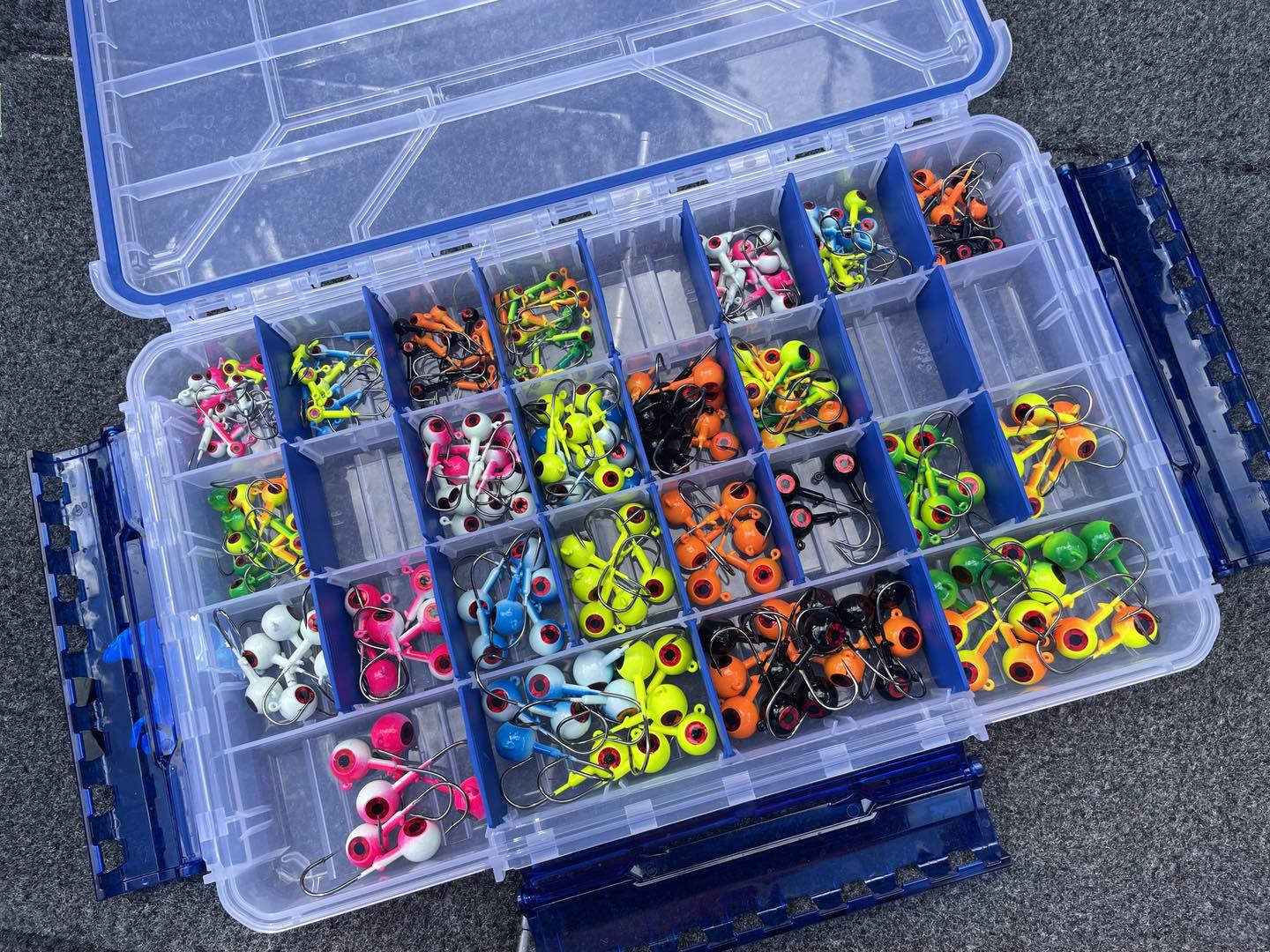 anti rust tackle box Evolution Fishing BallistiX 3.6 Tray corrosion compound is infused into the base of all EDGE boxes Clear Fishing Organizer Case With