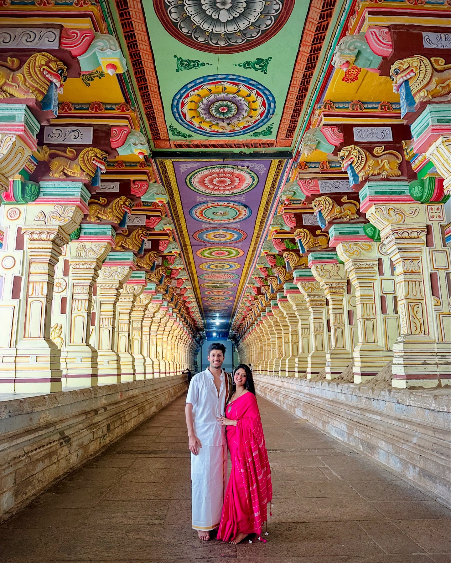rameshwaram temple dress code for ladies Grateful the divine experience at Rameshwaram, where the sacred Jyotirlinga illuminates the path to spiritual peace. 🙏 Draped in tradition, I felt the deep connection with centuries of devotion. 🌸 Mada Maxi Dress