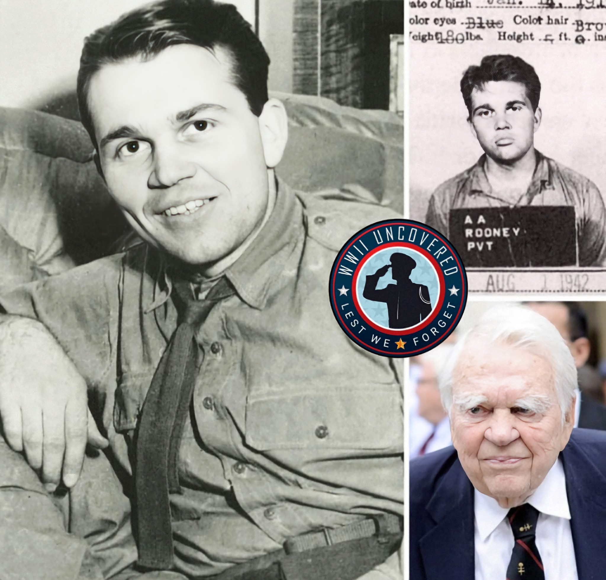 WW - 🇺🇲 WWII uncovered: Andy Rooney: Getting the Story on the Front ...