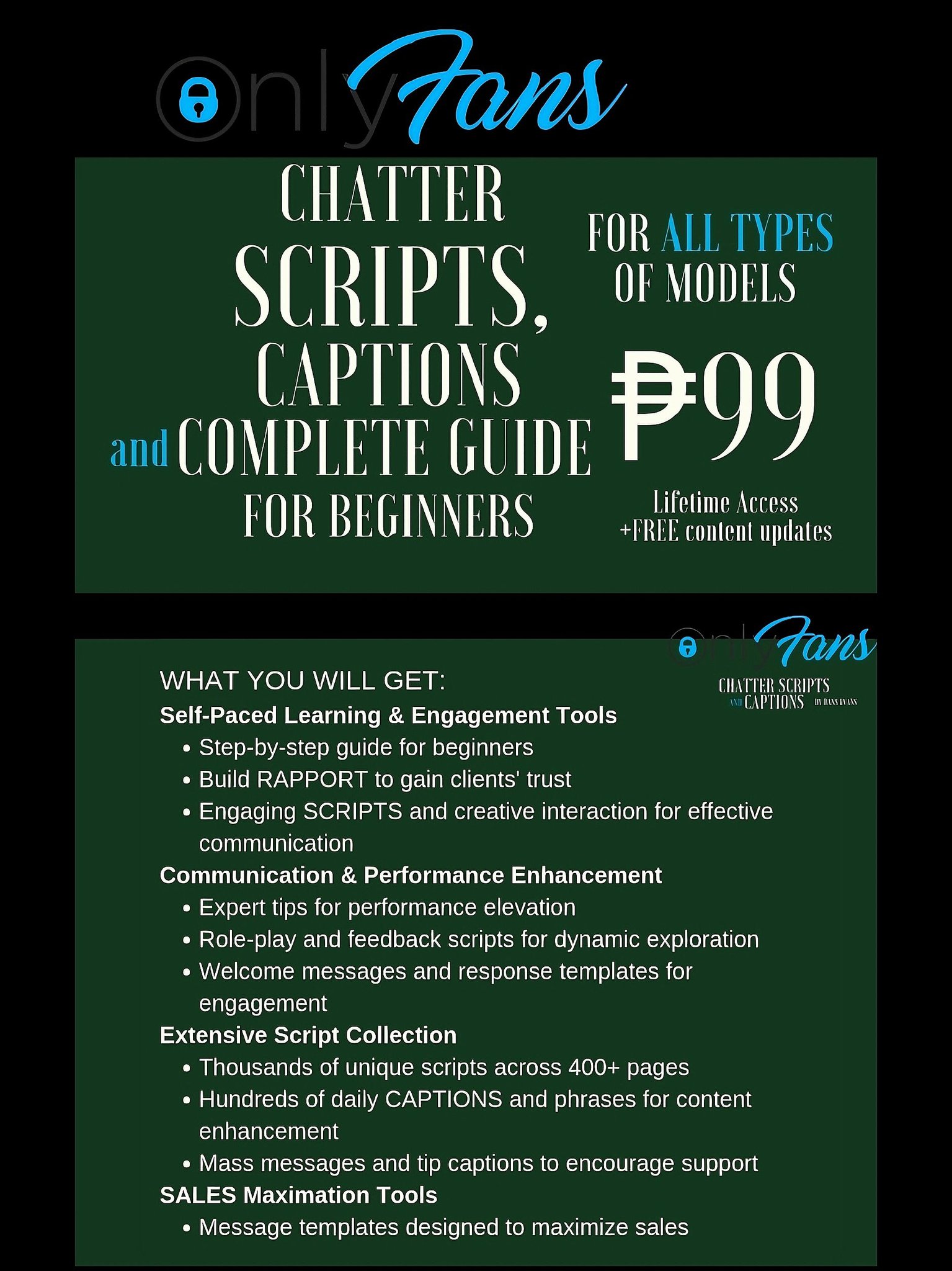 OnlyFans Chatter Scripts and Captions | Facebook