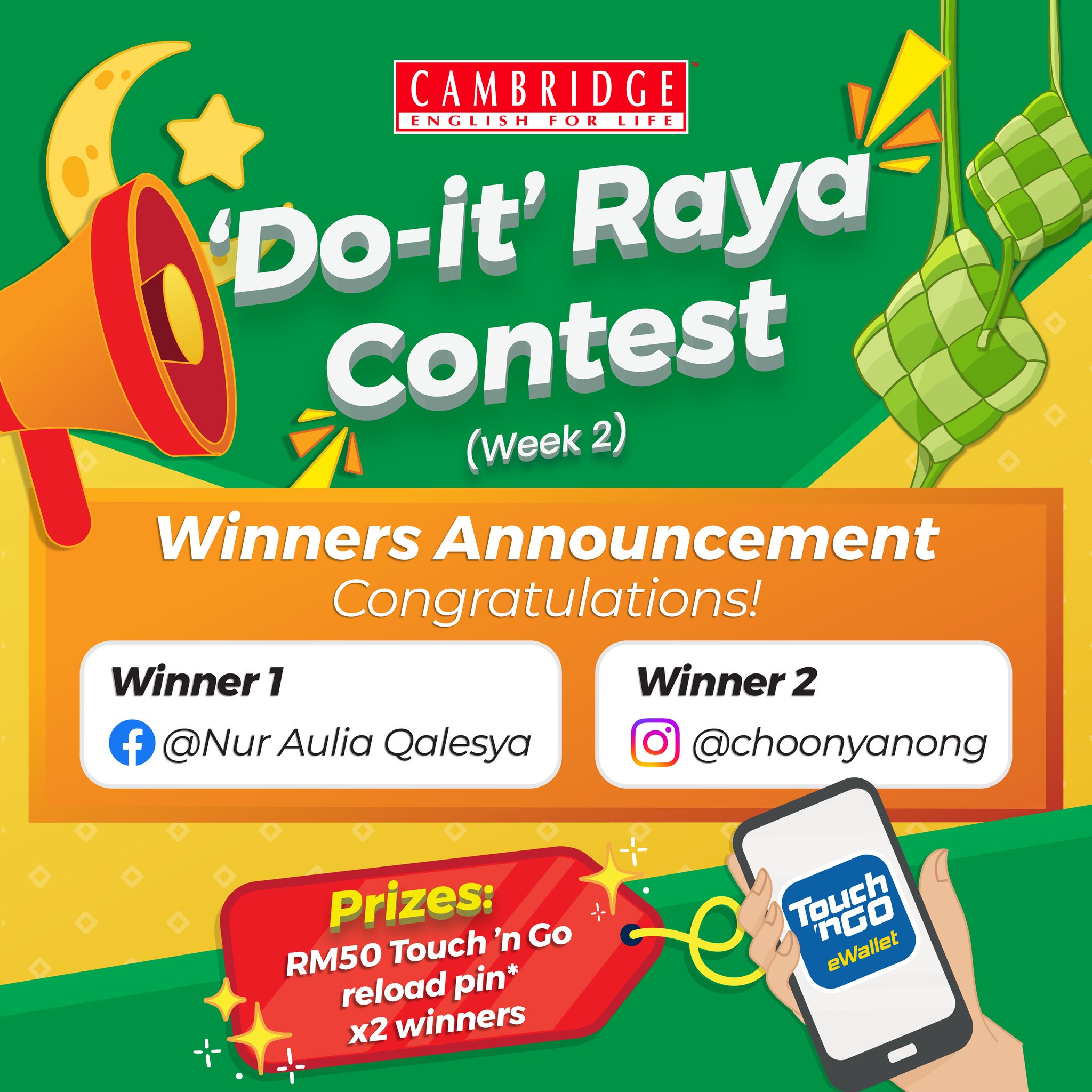 🎉 𝐂𝐨𝐧𝐠𝐫𝐚𝐭𝐮𝐥𝐚𝐭𝐢𝐨𝐧𝐬 𝐭𝐨... - Cambridge English For Life Sdn Bhd | Facebook
