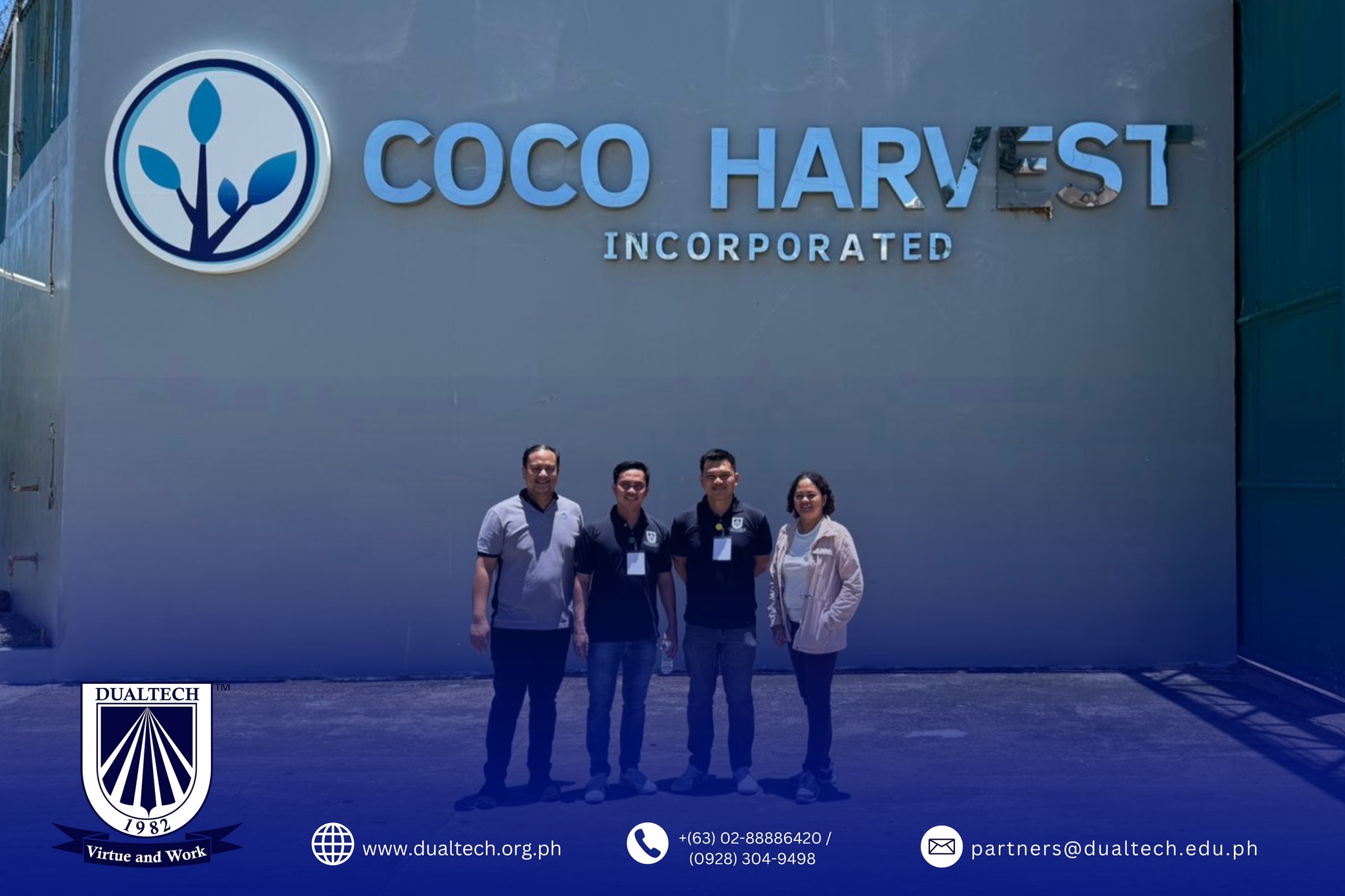 Dualtech - DUALTECH CENTER EXPANDS PARTNERSHIP WITH COCO HARVEST IN ...