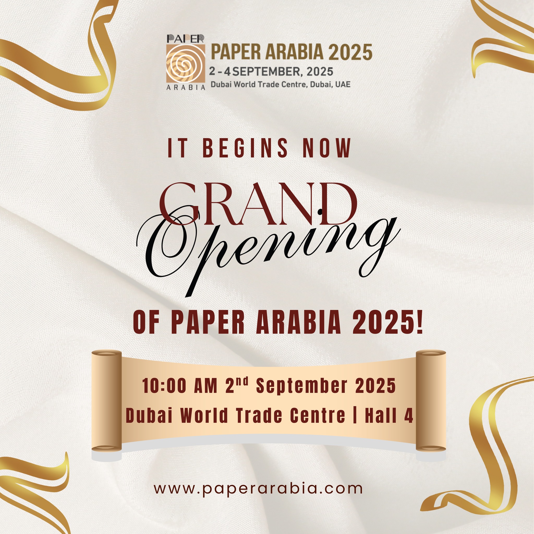 Paper - 🎉 The wait is over – Paper Arabia 2025 has officially begun ...