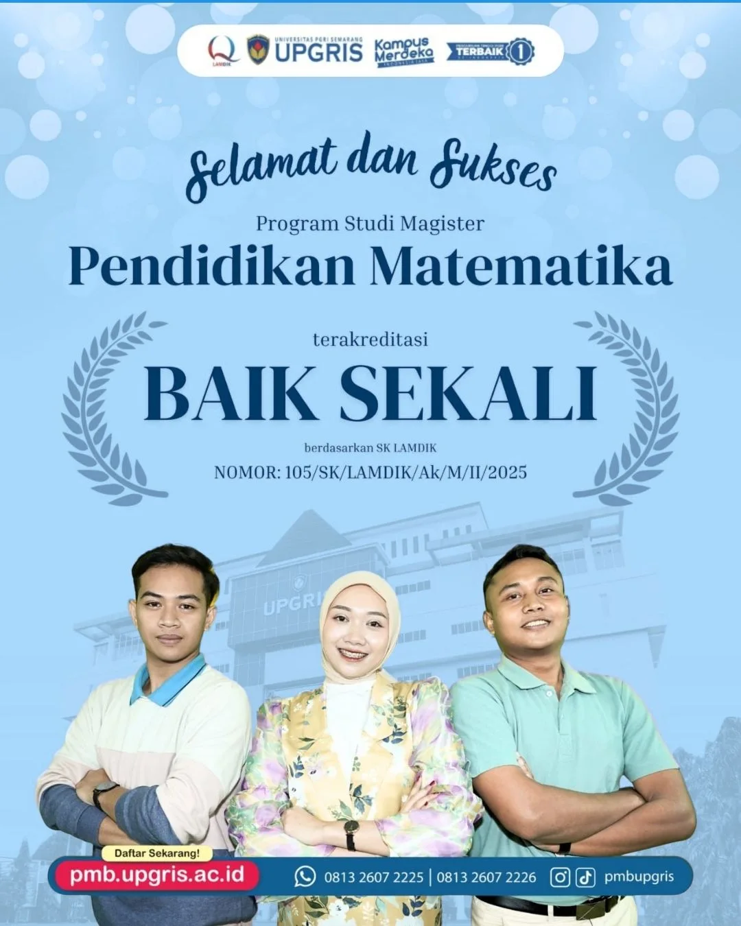 Pendidikan - Selamat dan Sukses Program Studi Magister Pendidikan ...