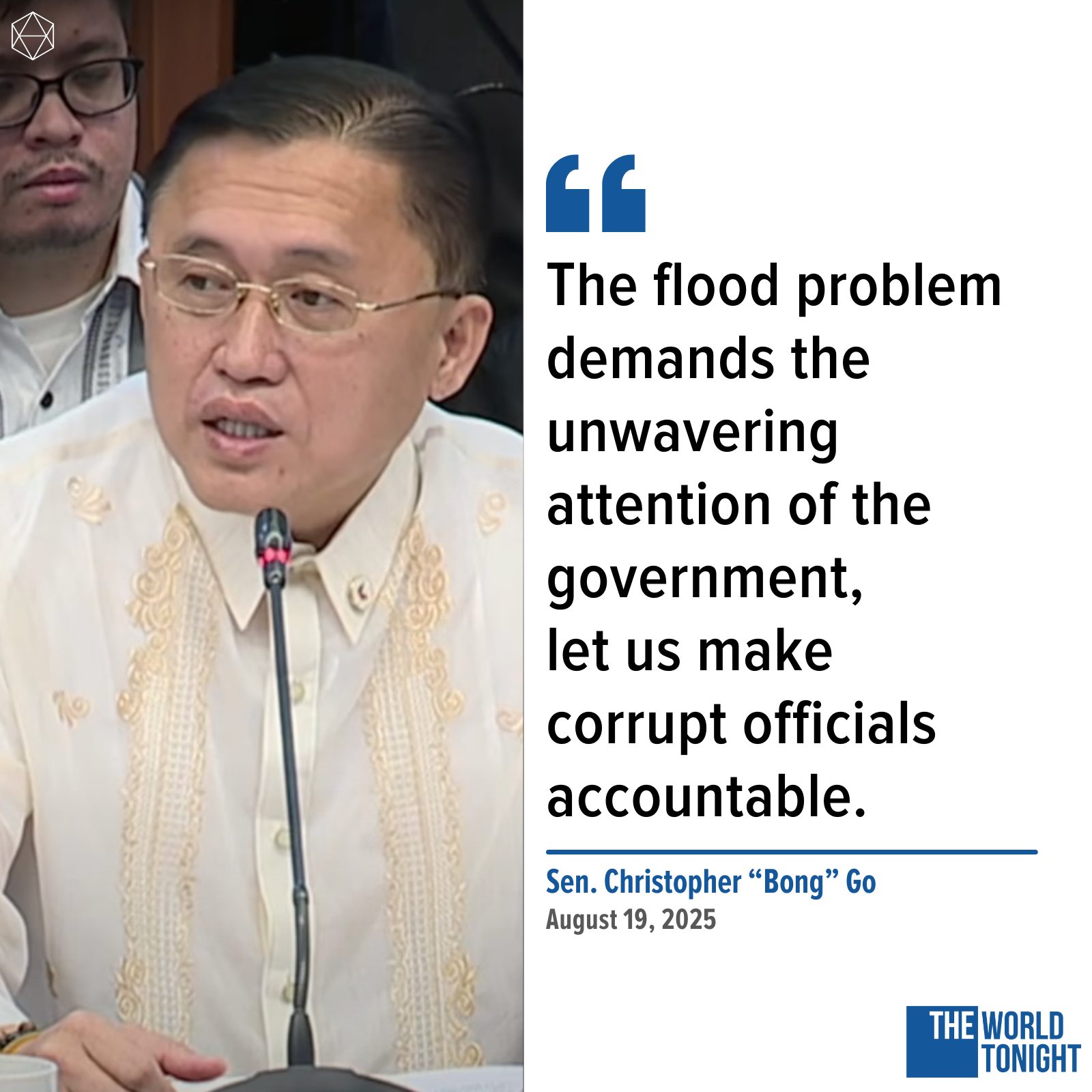 ‘LET US MAKE CORRUPT OFFICIALS... - The World Tonight | Facebook