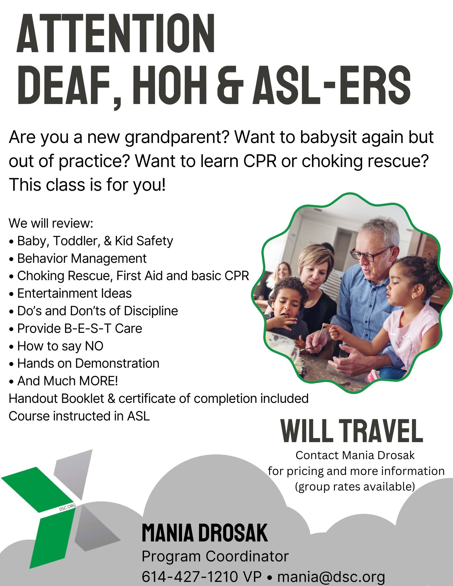 Deaf - Flyer ID: Bold Fonts reading 